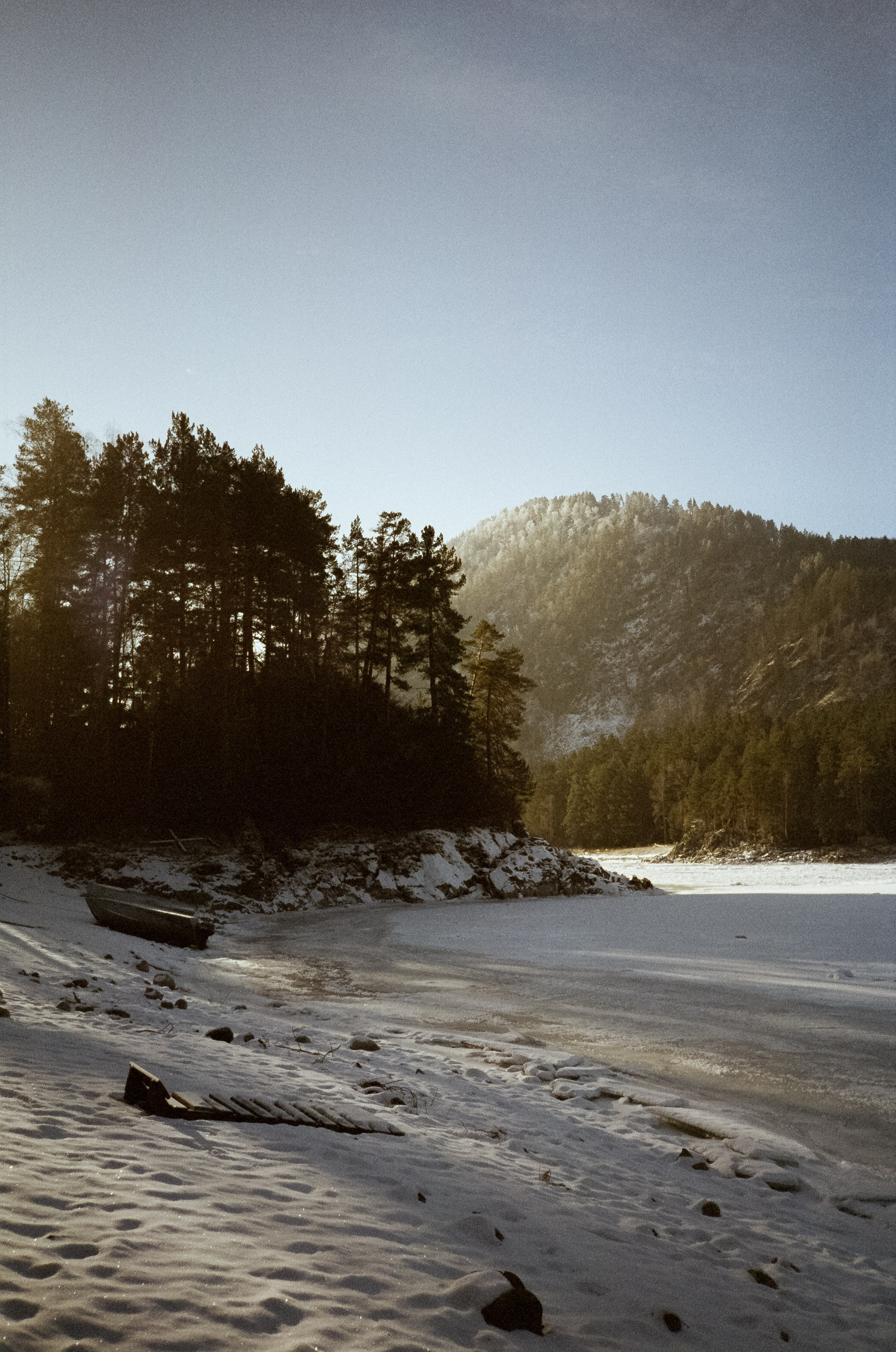 Кызыл-Таш. Зимний пляж. Фотограф-документалист Мария Осокина