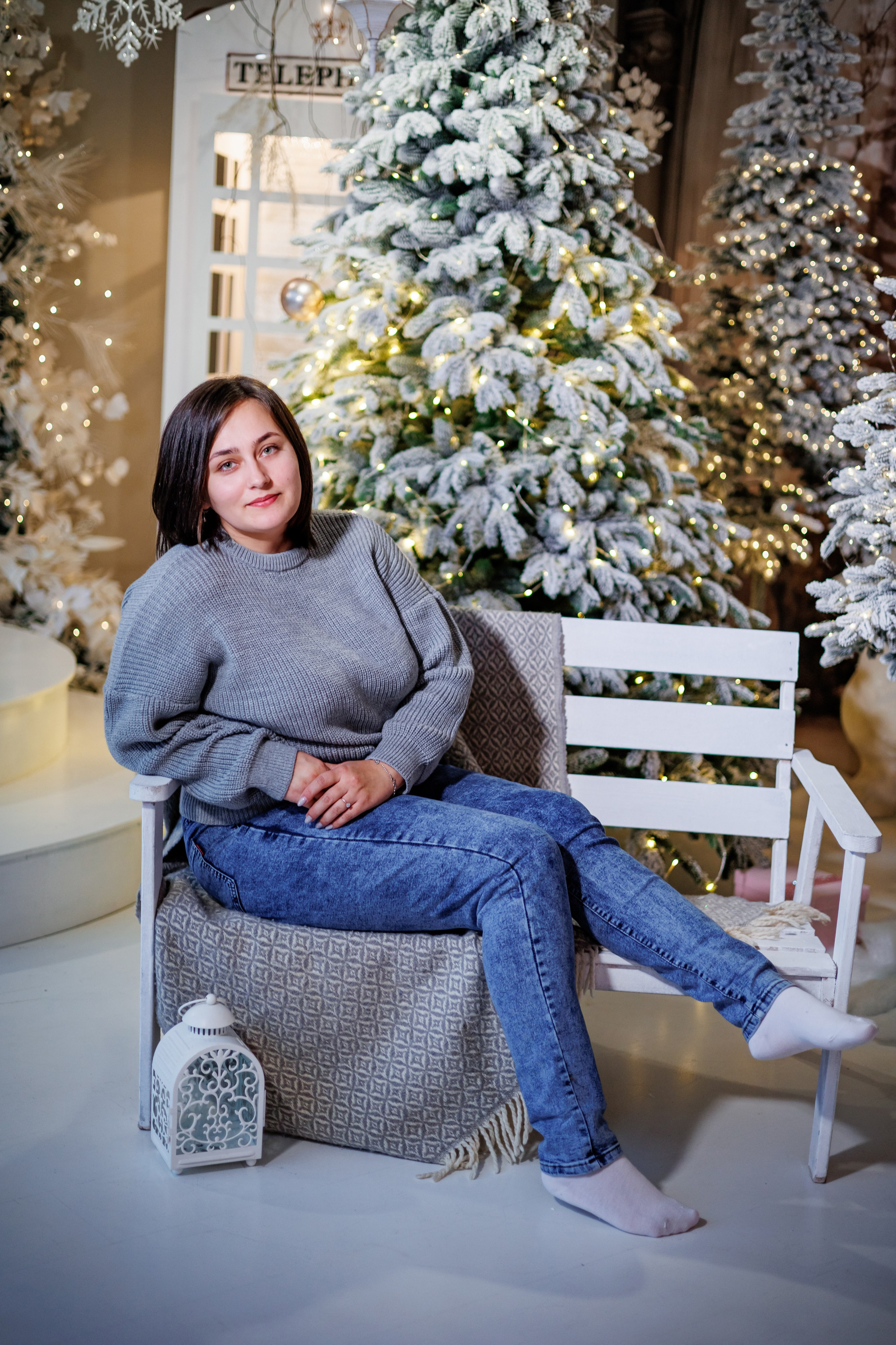 Дарья с детками Новый год25. Свадебный и семейный фотограф в Армавире