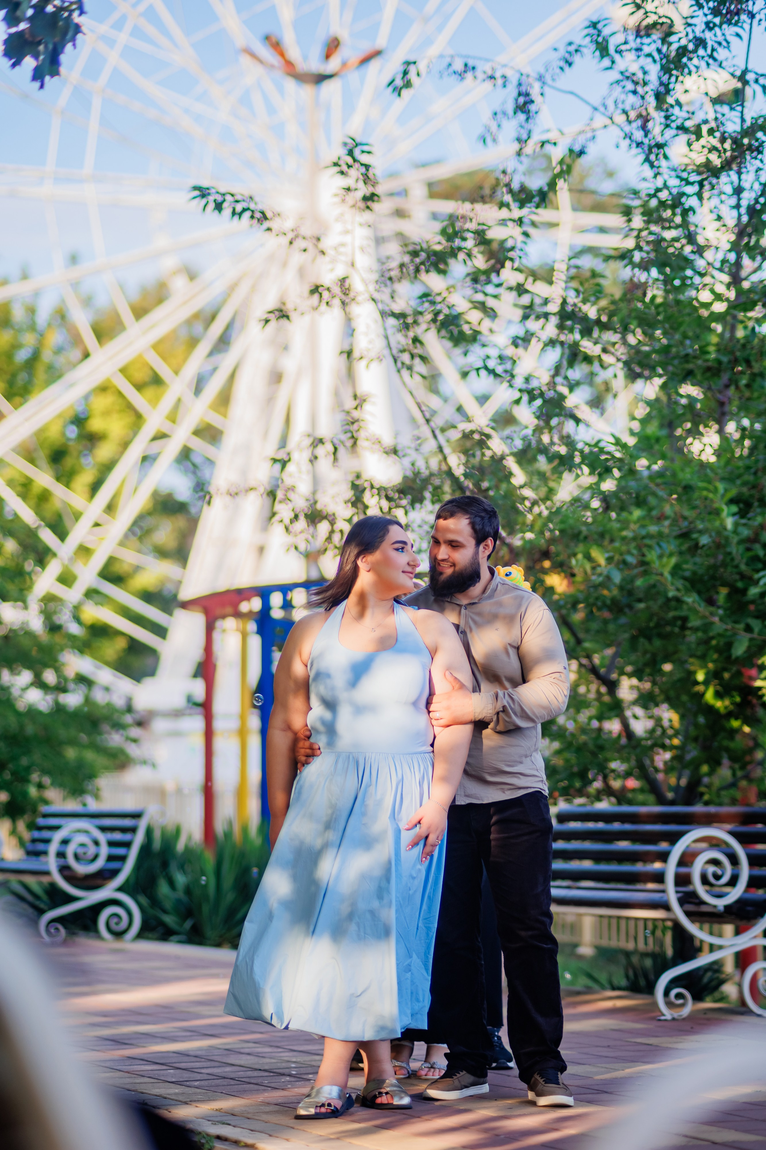 Прогулка в парке. Свадебный и семейный фотограф в Армавире