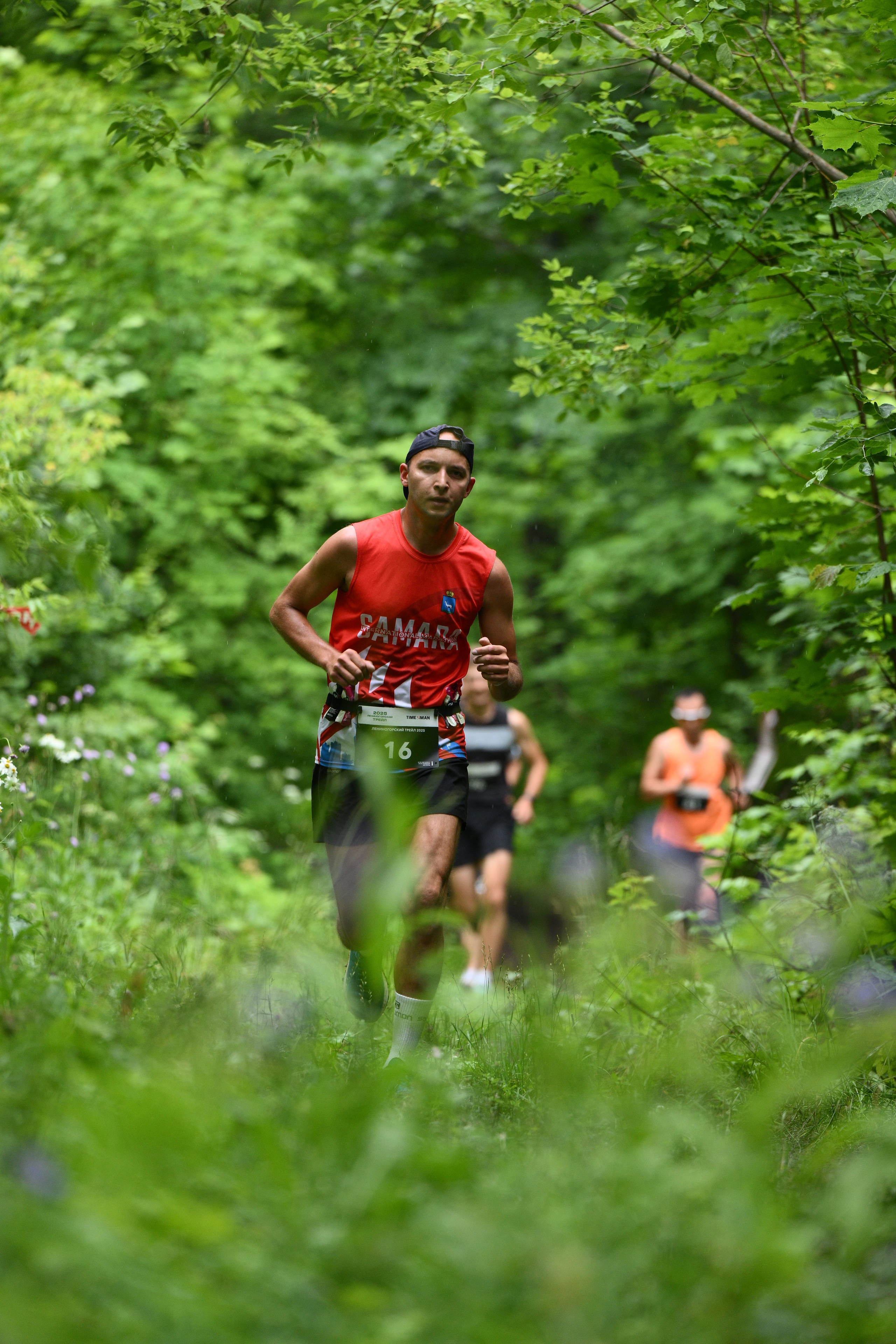 Трейловый забег. Лениногорский Трейл 2025. Спортивный репортажный фотограф в Ижевске Сергей Мерзляков