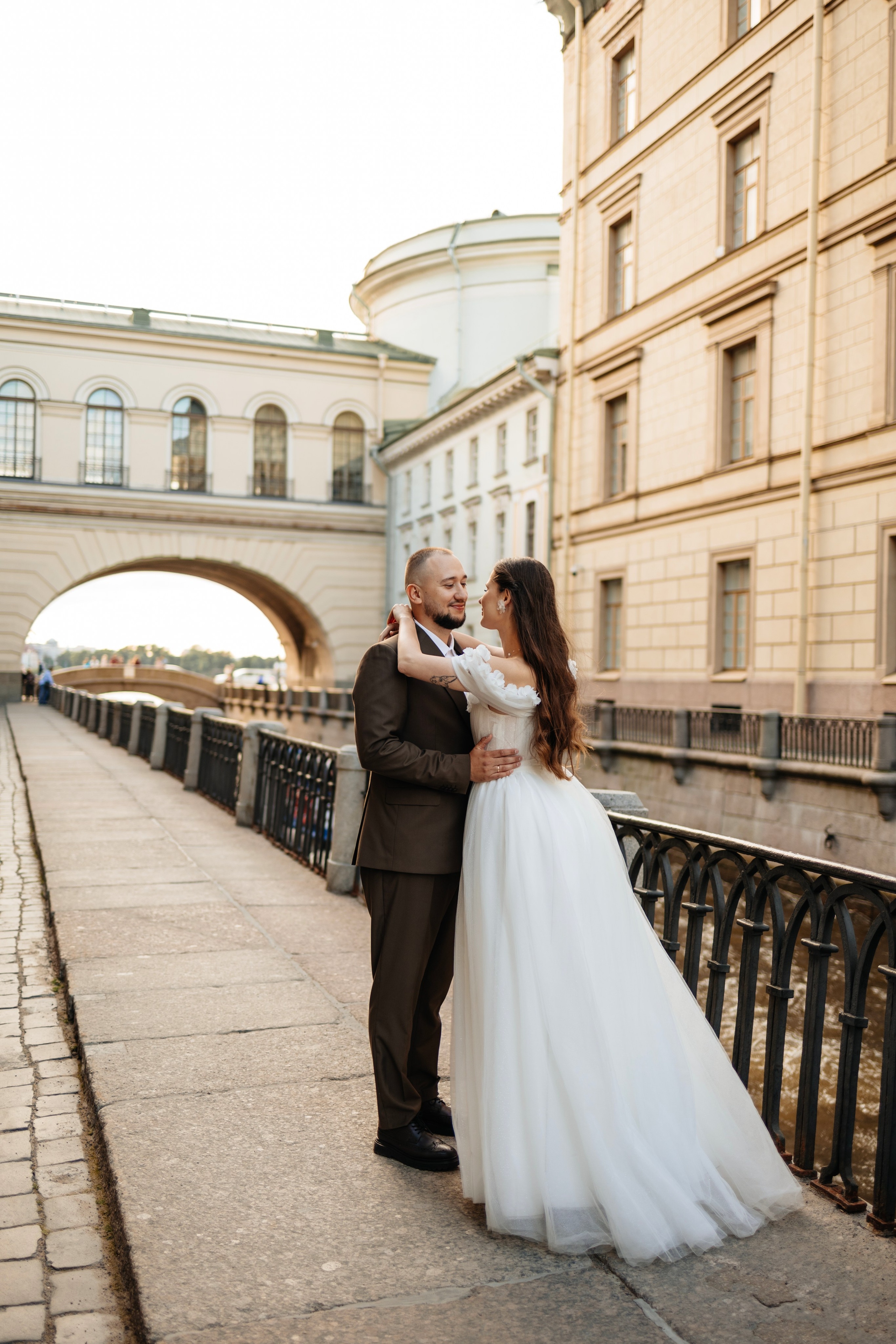 Руслан и Виолетта — Исаакий, Зимняя канавка. Боженова Елена фотограф Санкт-Петербург