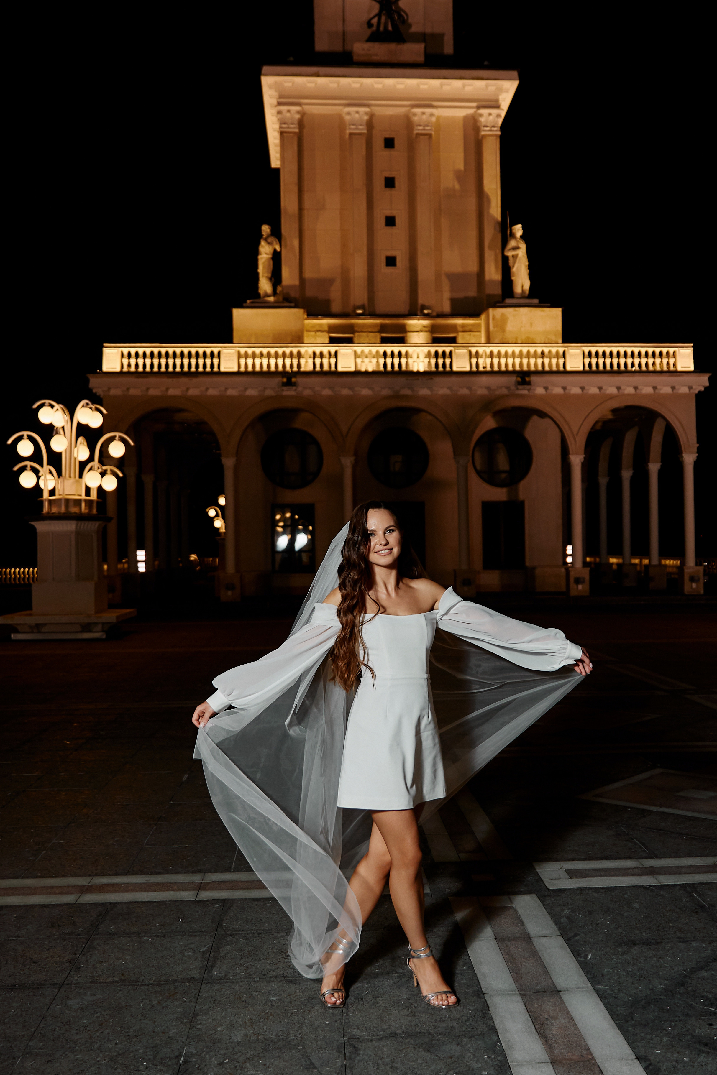 Свадебная фотосессия на Речном вокзале. Свадебный фотограф в Москве и Подмосковье