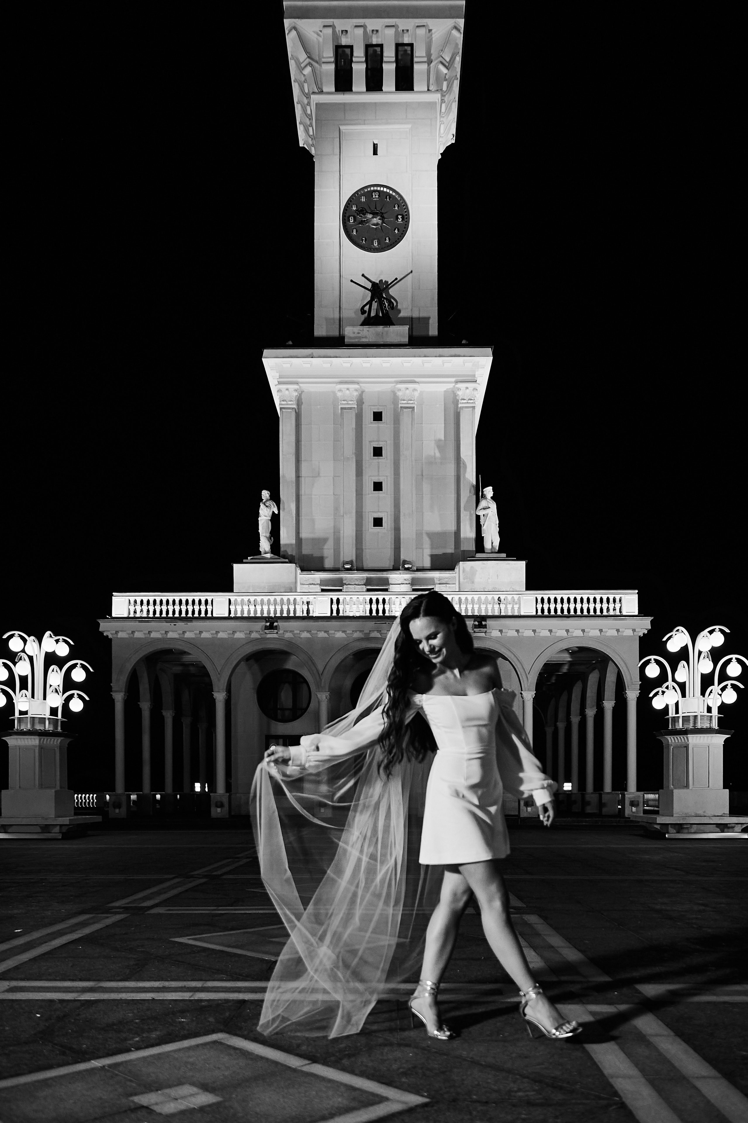 Свадебная фотосессия на Речном вокзале. Свадебный фотограф в Москве и Подмосковье