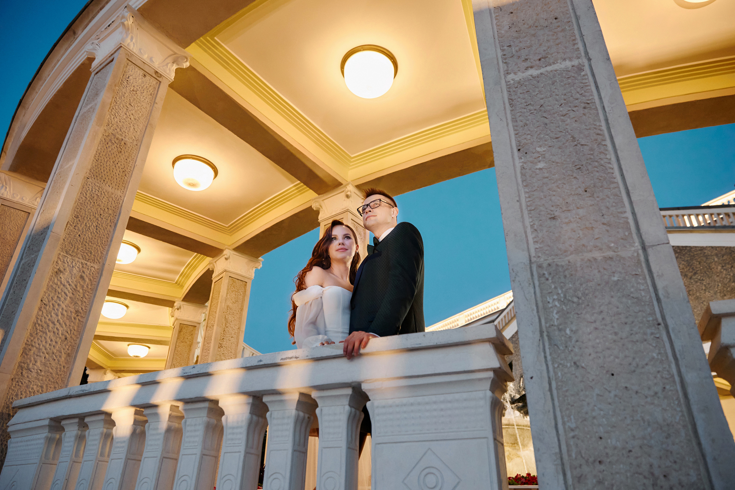 Свадебная фотосессия на Речном вокзале. Свадебный фотограф в Москве и Подмосковье