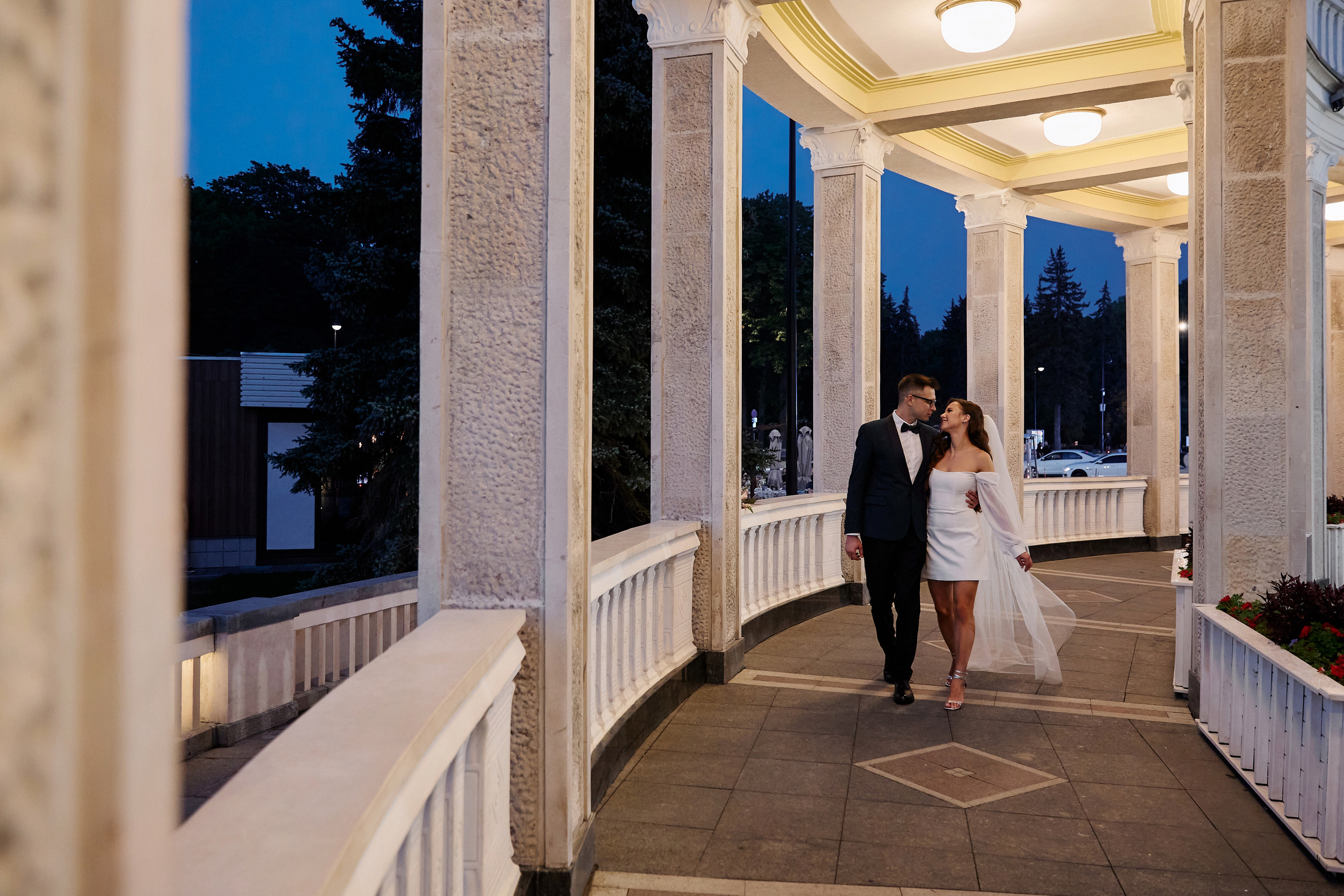 Свадебная фотосессия на Речном вокзале. Свадебный фотограф в Москве и Подмосковье