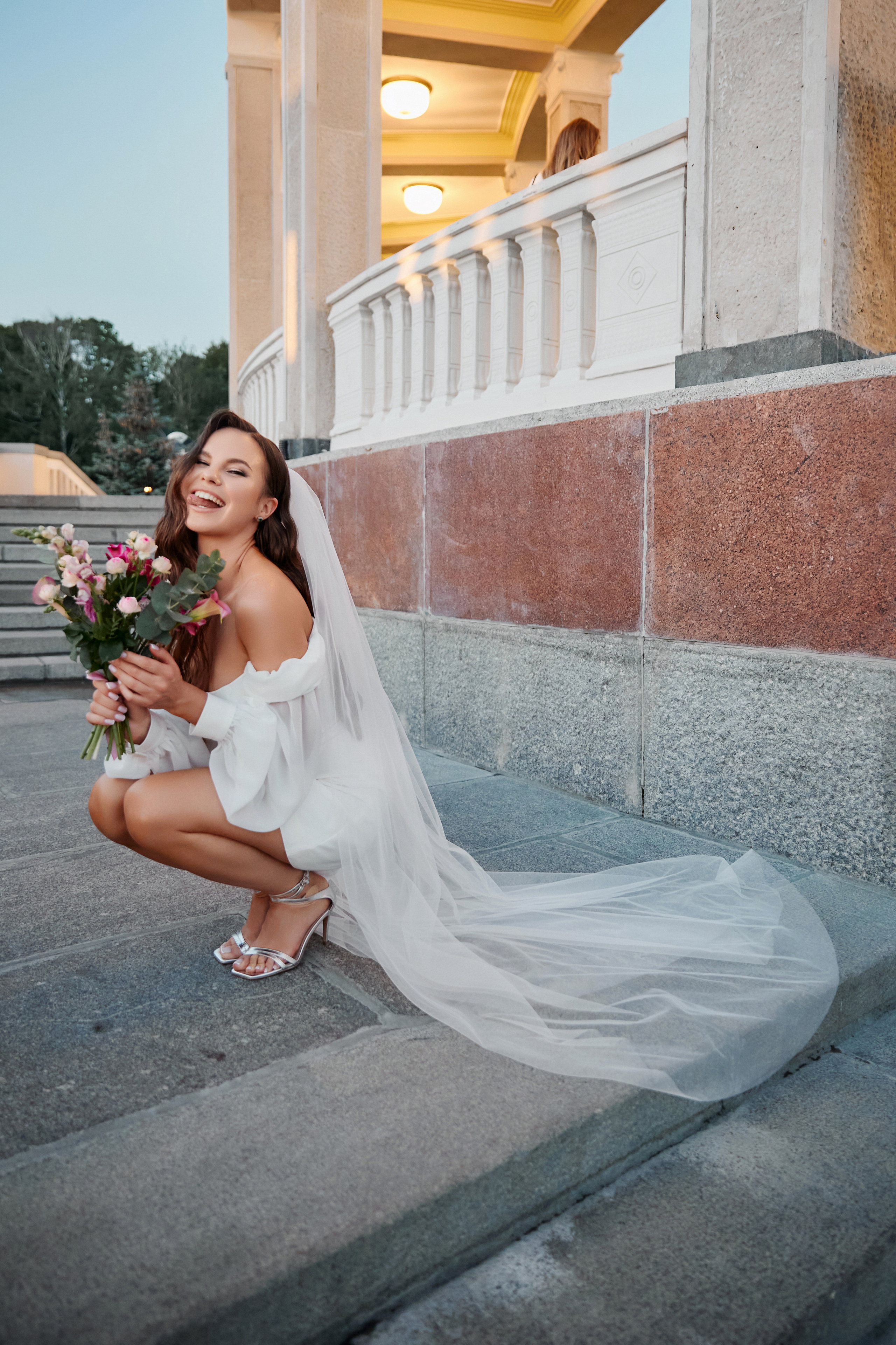 Свадебная фотосессия на Речном вокзале. Свадебный фотограф в Москве и Подмосковье