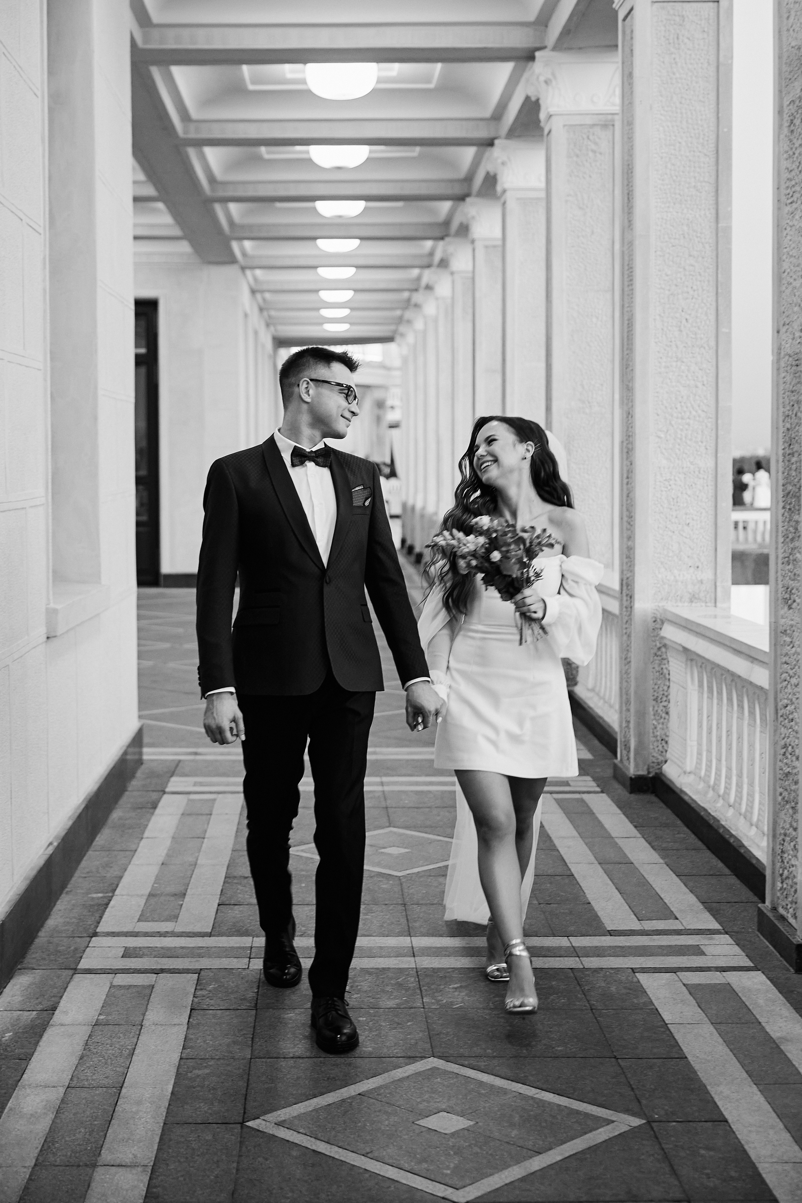 Свадебная фотосессия на Речном вокзале. Свадебный фотограф в Москве и Подмосковье