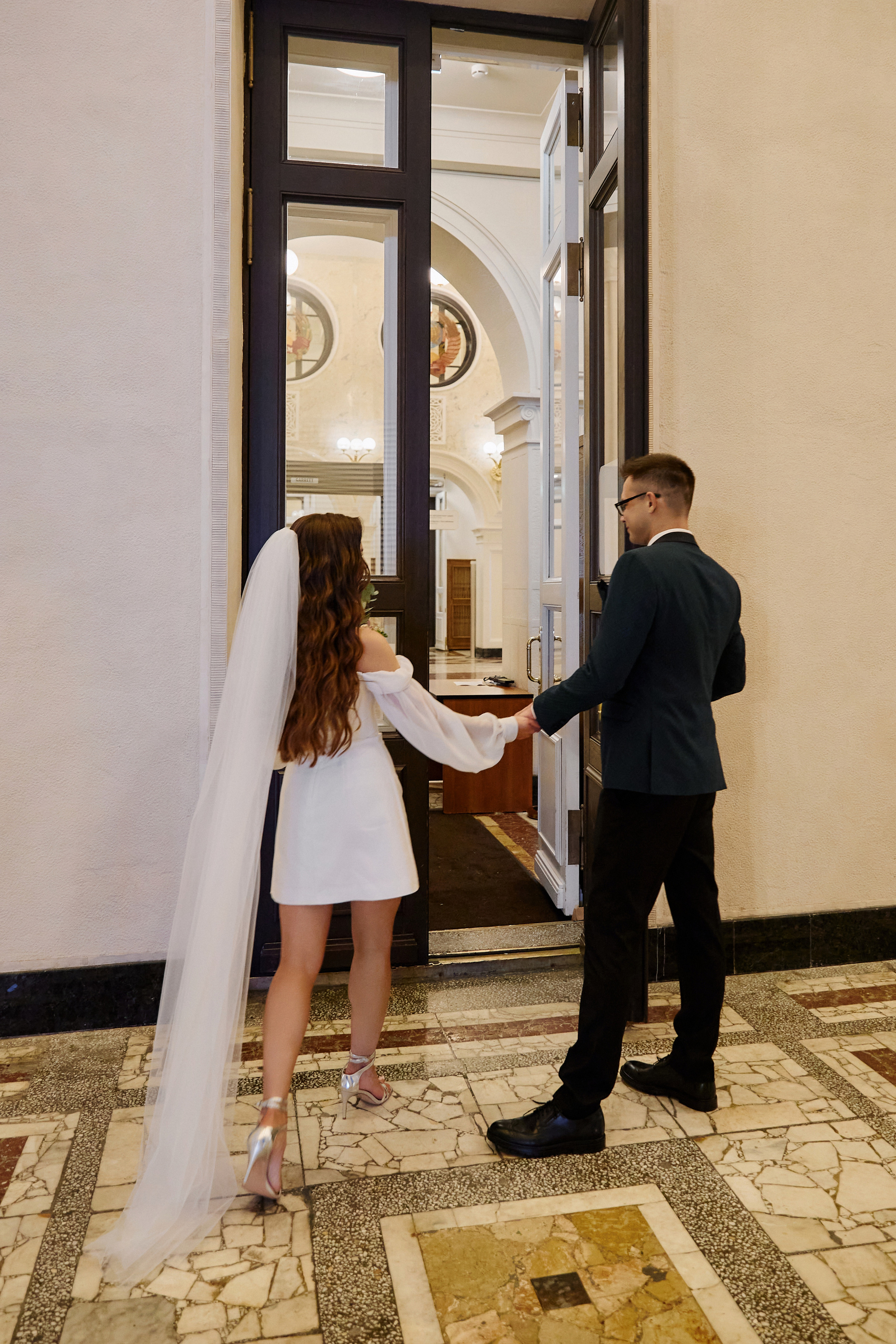 Свадебная фотосессия на Речном вокзале. Свадебный фотограф в Москве и Подмосковье