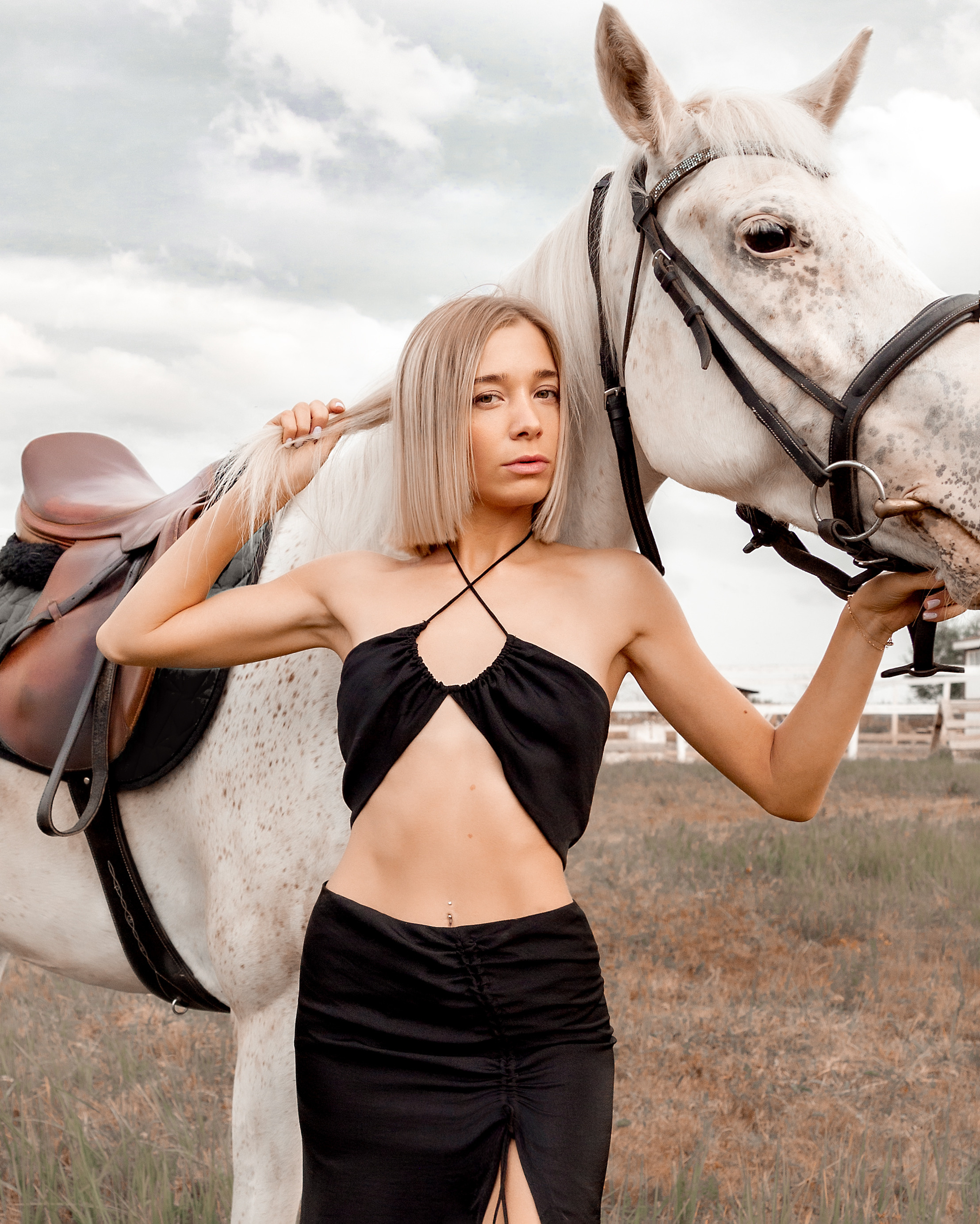 Арина на конной прогулке. Женский фотограф в Москве Светлана Смагина