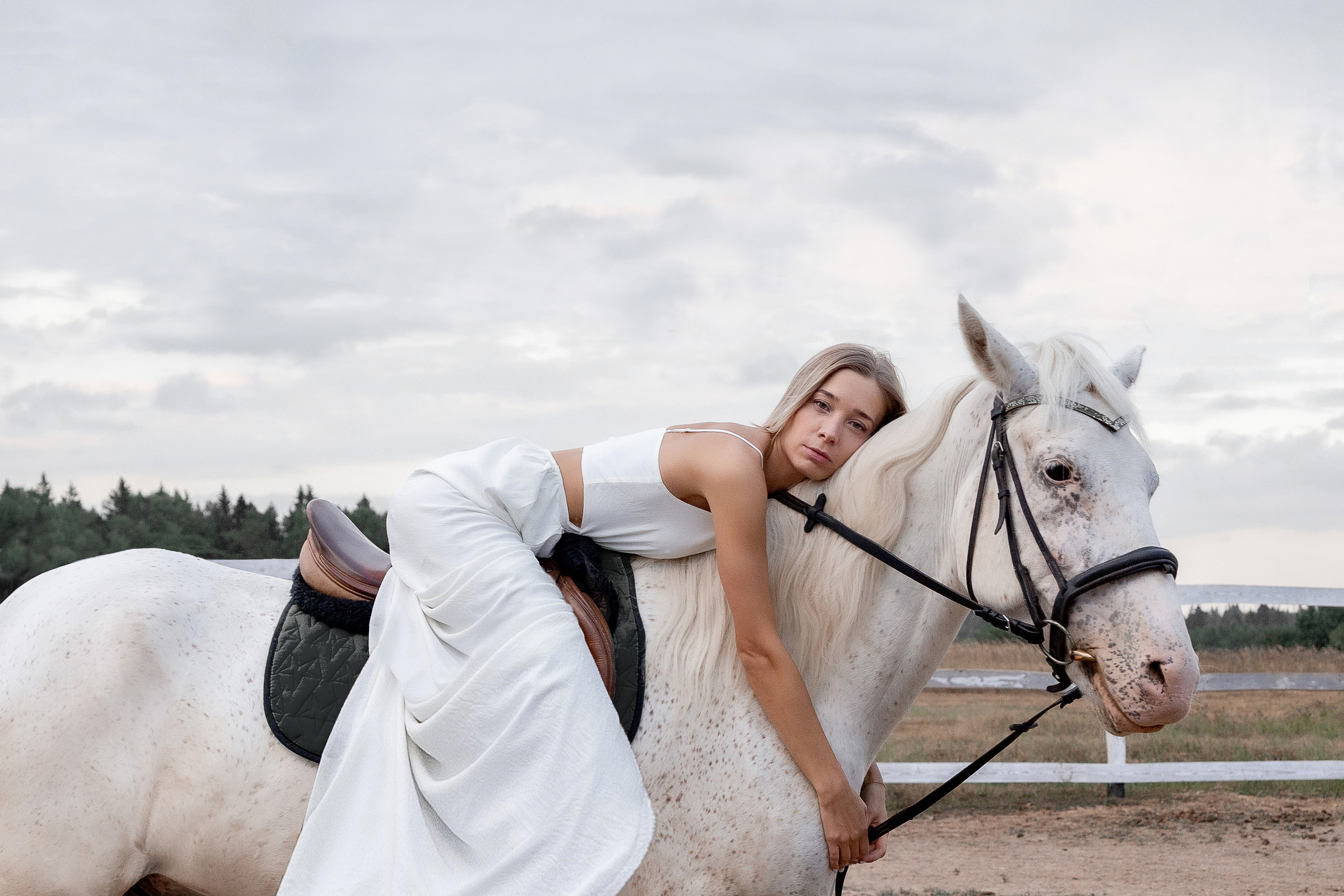 Арина на конной прогулке. Женский фотограф в Москве Светлана Смагина