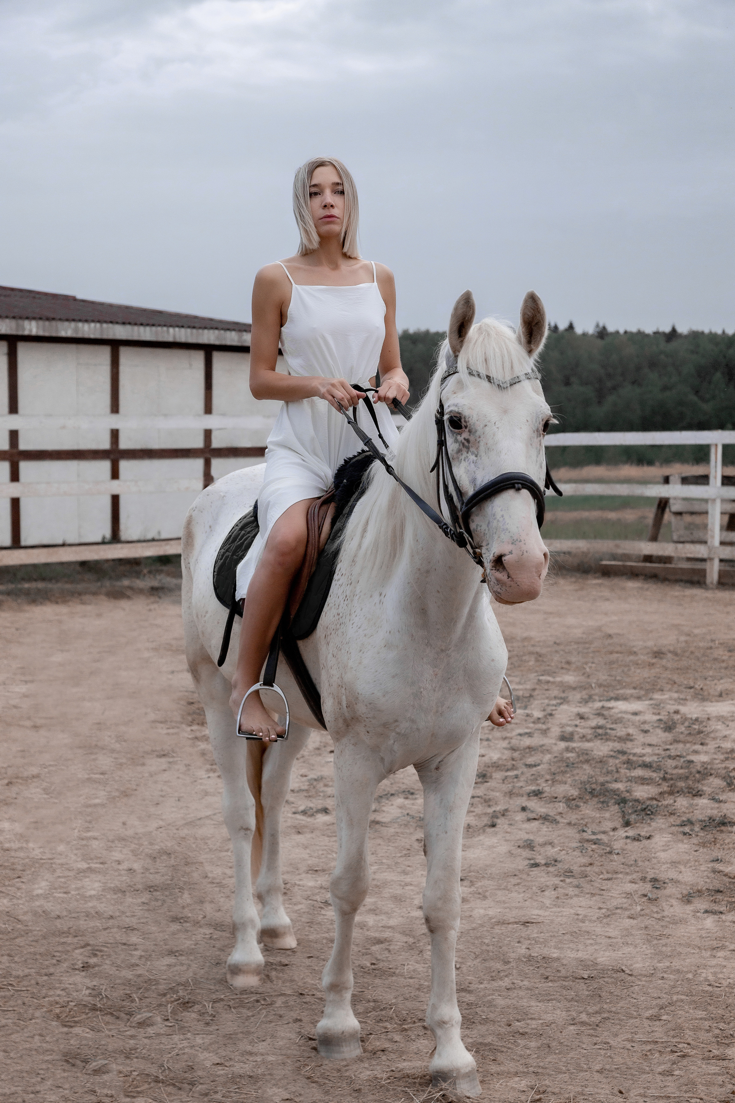 Арина на конной прогулке. Женский фотограф в Москве Светлана Смагина