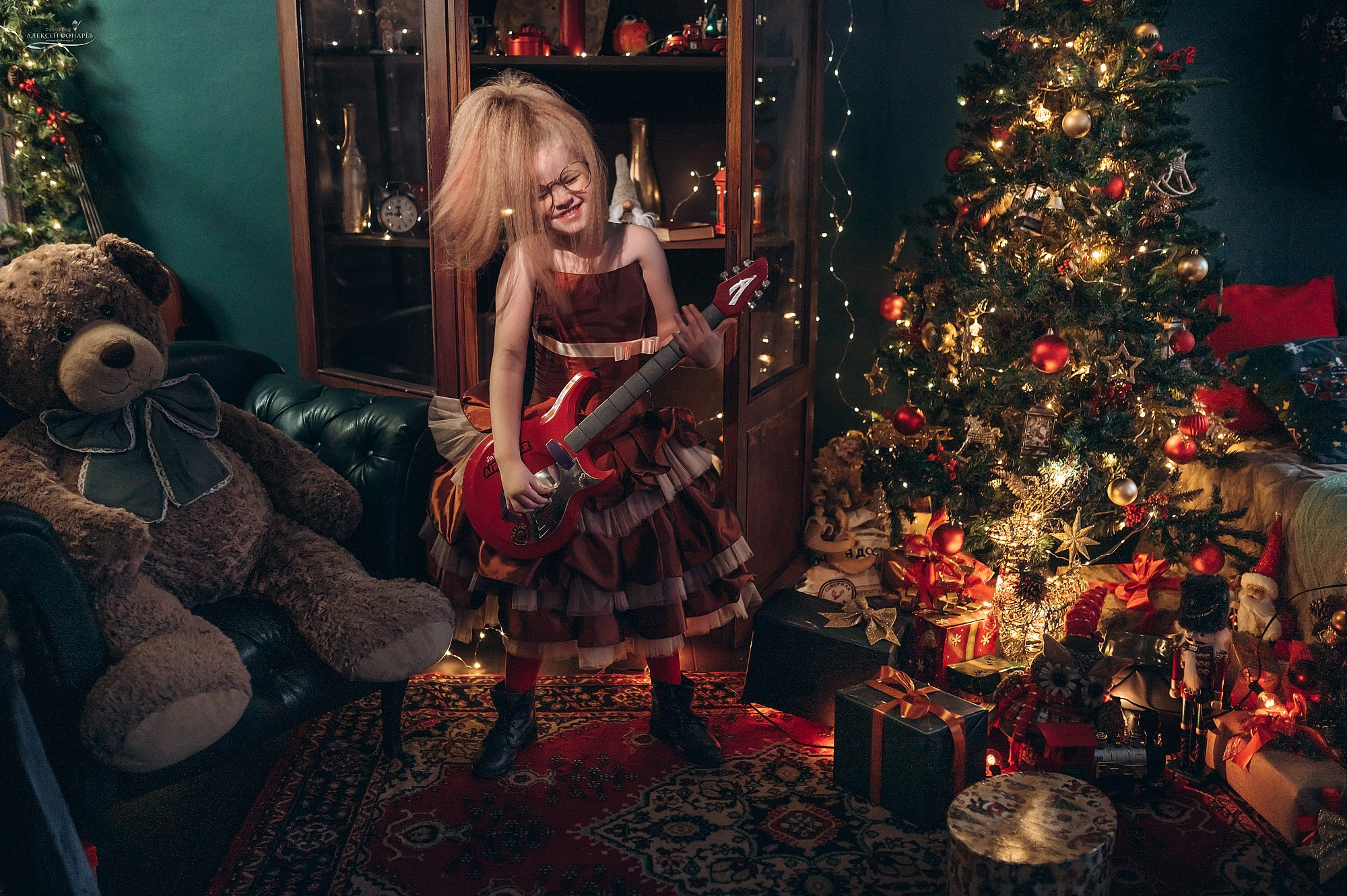 Новогодняя фотостудия в Дубне Кимрах Талдоме. Свадебный фотограф в Дубне Алексей Фонарёв