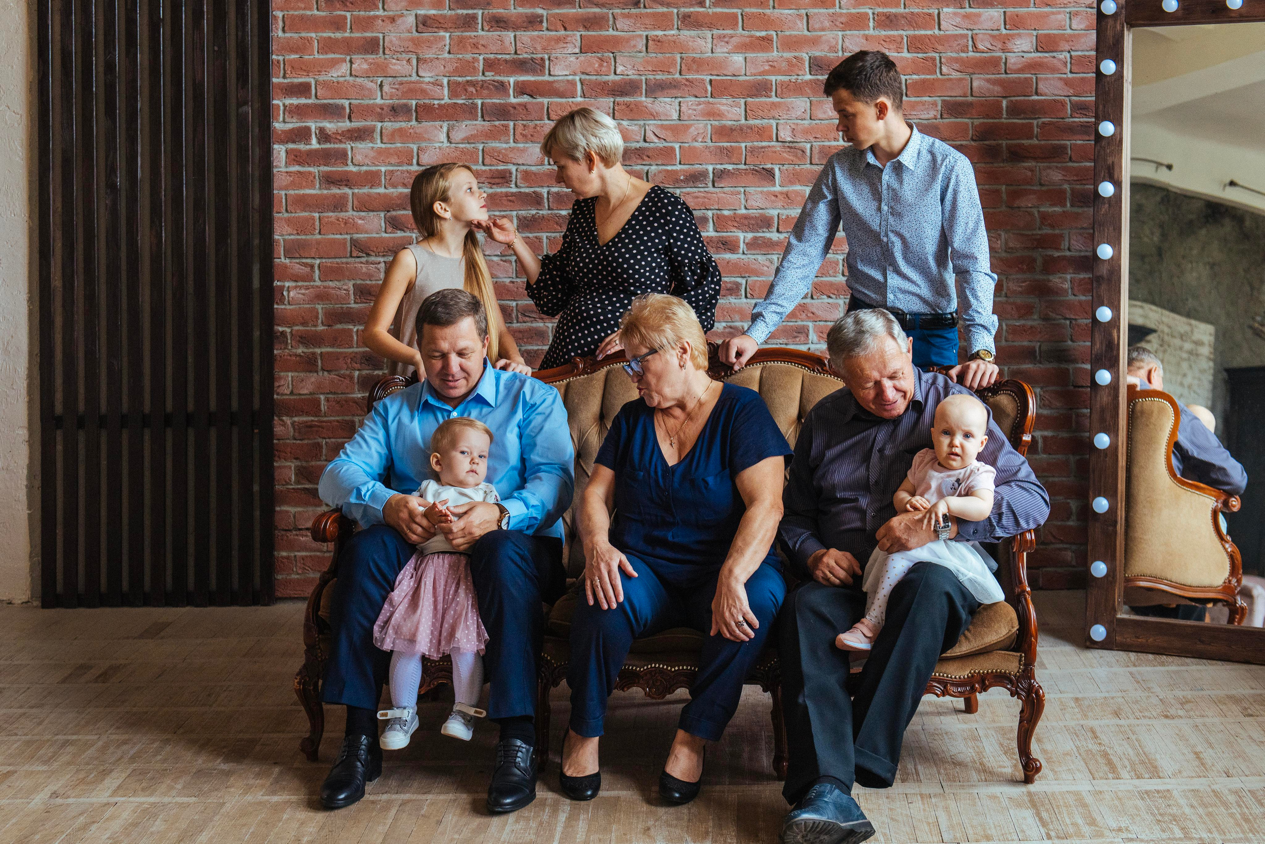 Большая семья Оксаны. Семейный и контент фотограф в Краснодаре Вадим Лагутов