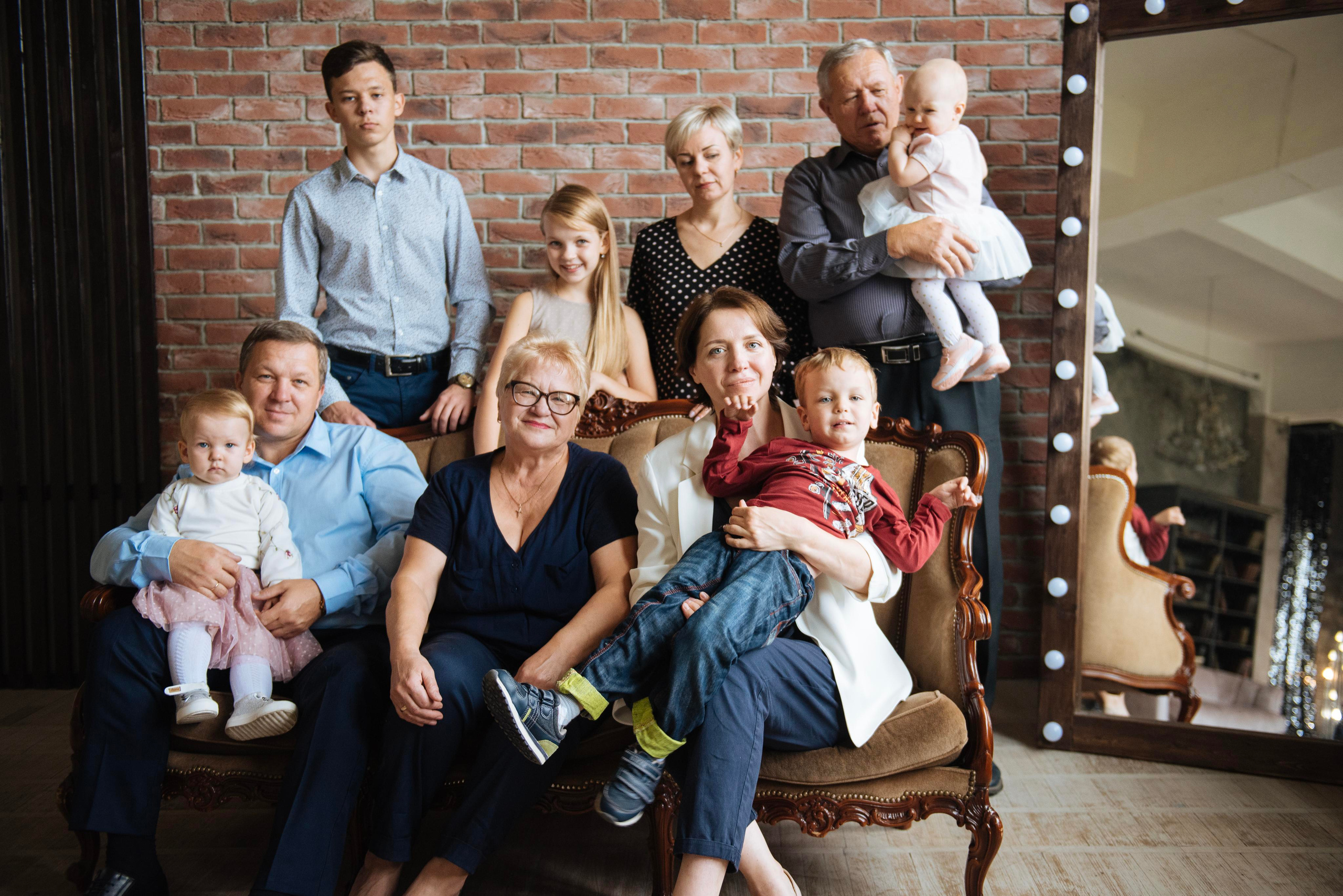 Большая семья Оксаны. Семейный и контент фотограф в Краснодаре Вадим Лагутов