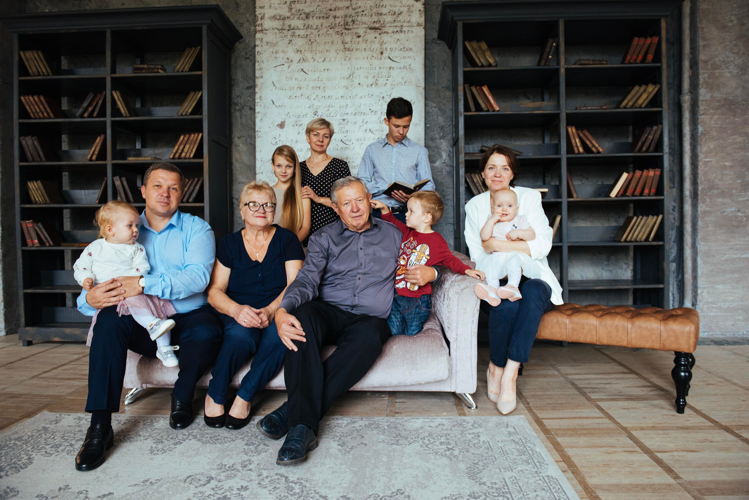 Большая семья Оксаны. Семейный и контент фотограф в Краснодаре Вадим Лагутов