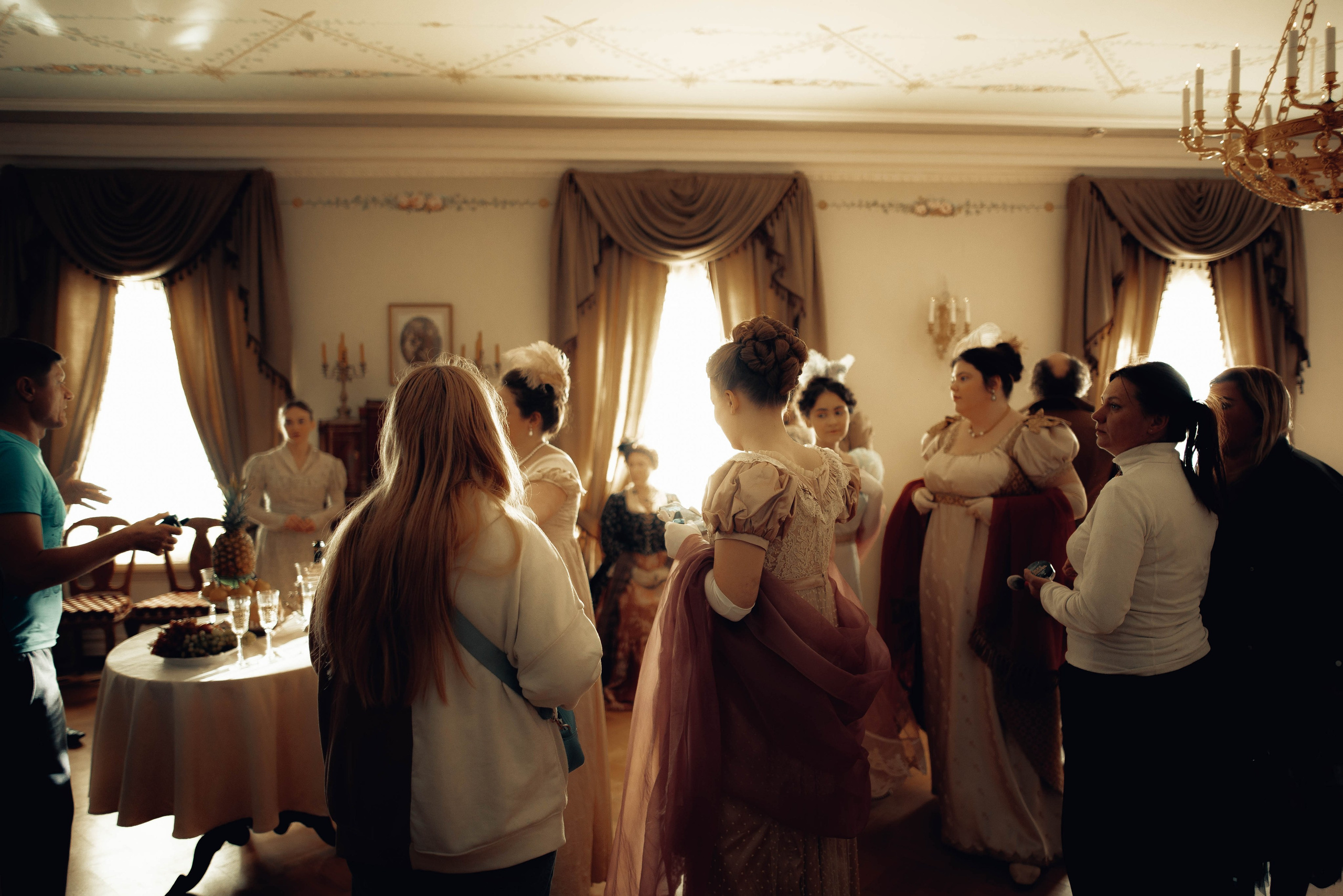 Бэкстейдж с фильма «Онегин». Фотограф Veronika Potaseva