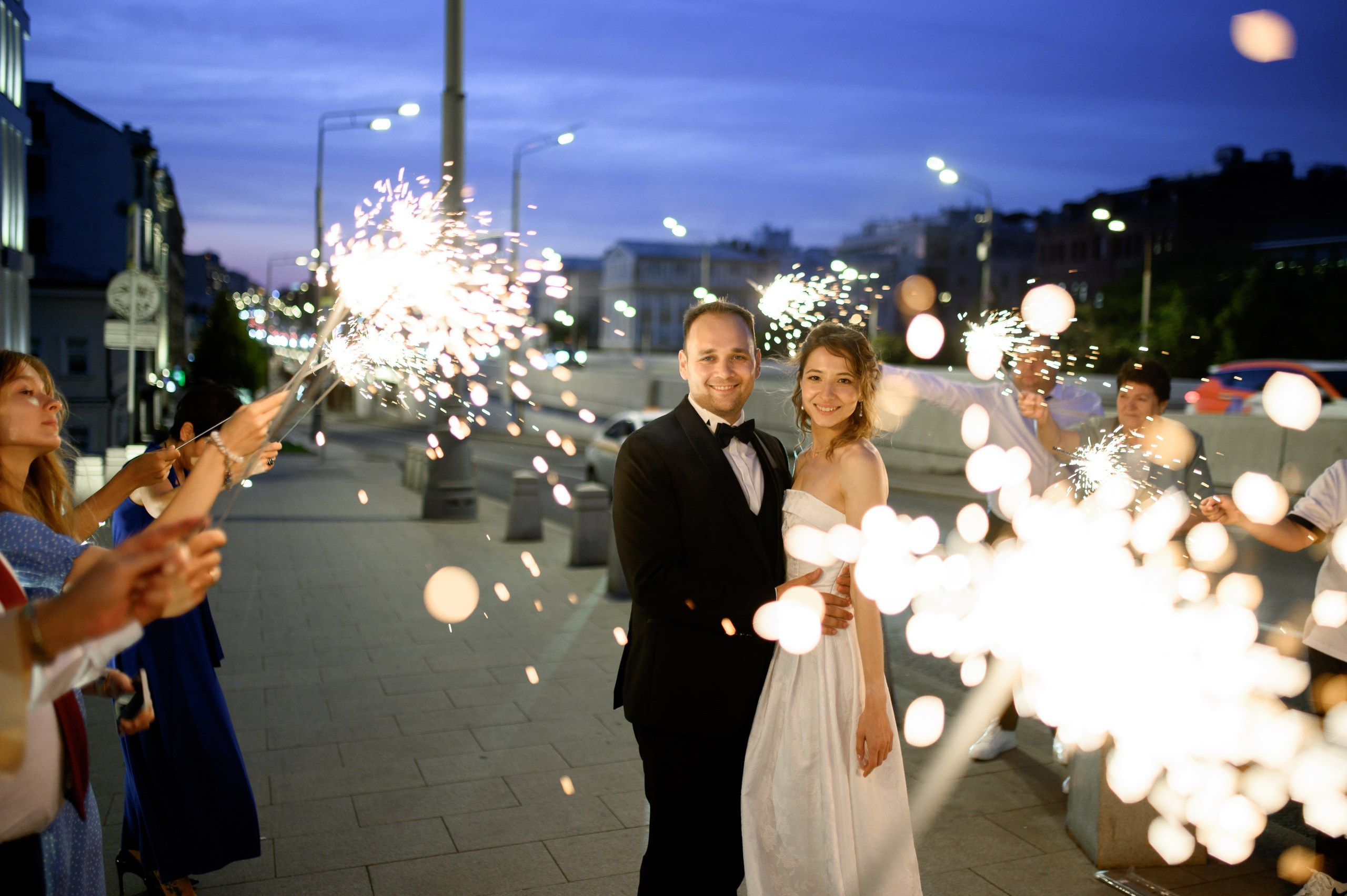 Камерная свадьба Владимира и Кристины в отеле Movenpick Таганская. Регистрация брака в The Great Hall Yakimanka. Semerlina.ru