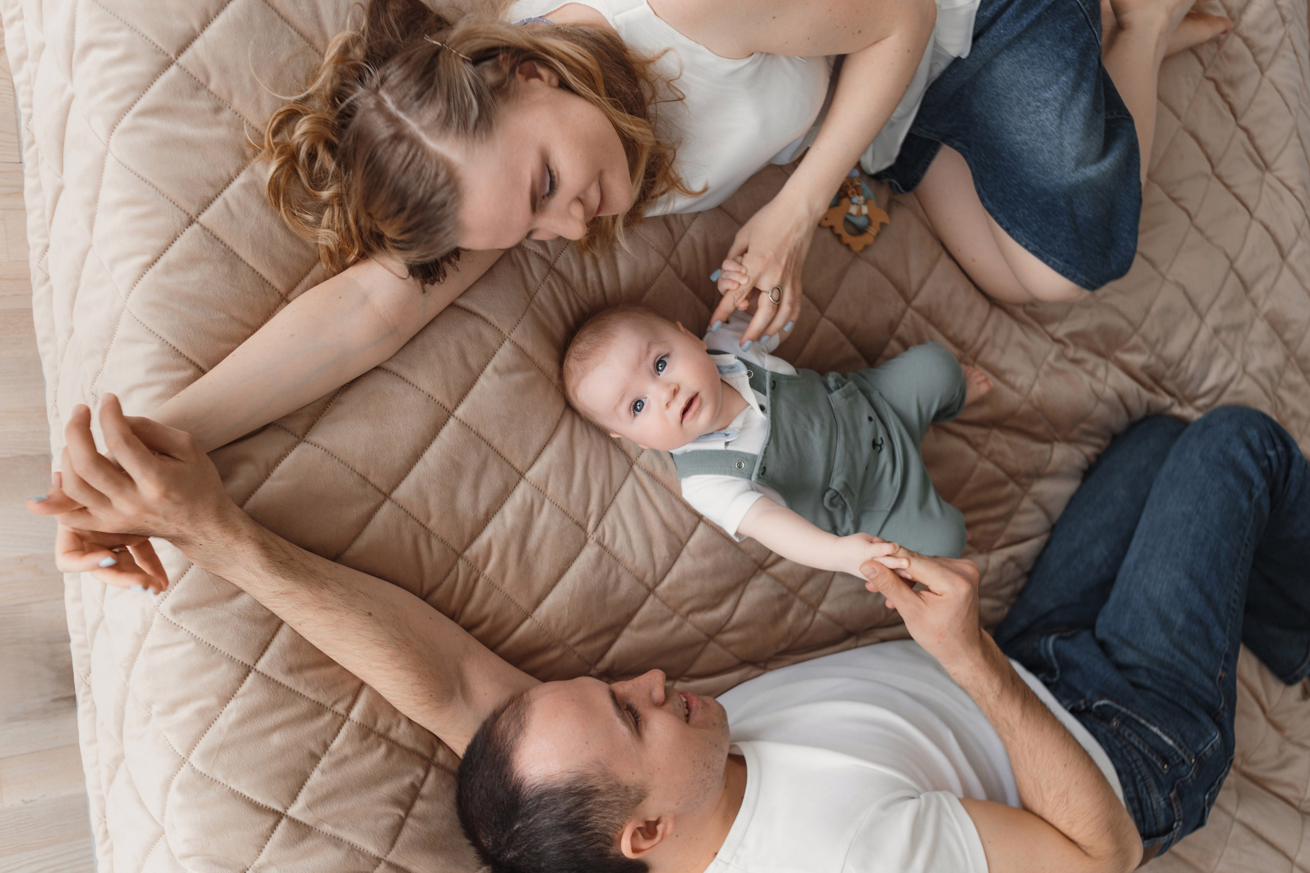 домашняя съемка с малышом