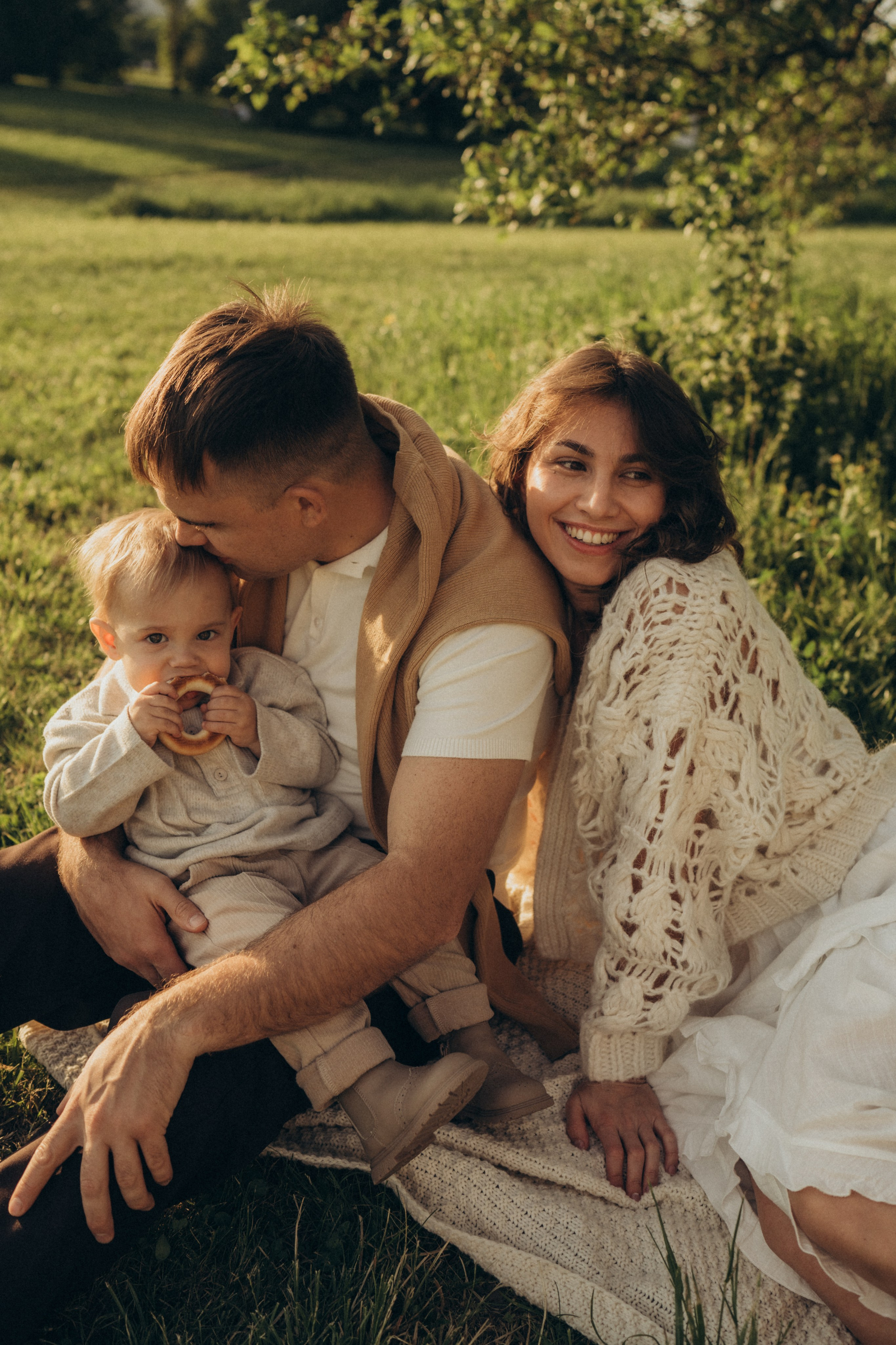 Семья. Закат. Счастье. Семейный фотограф в Москве Елена Гильманова