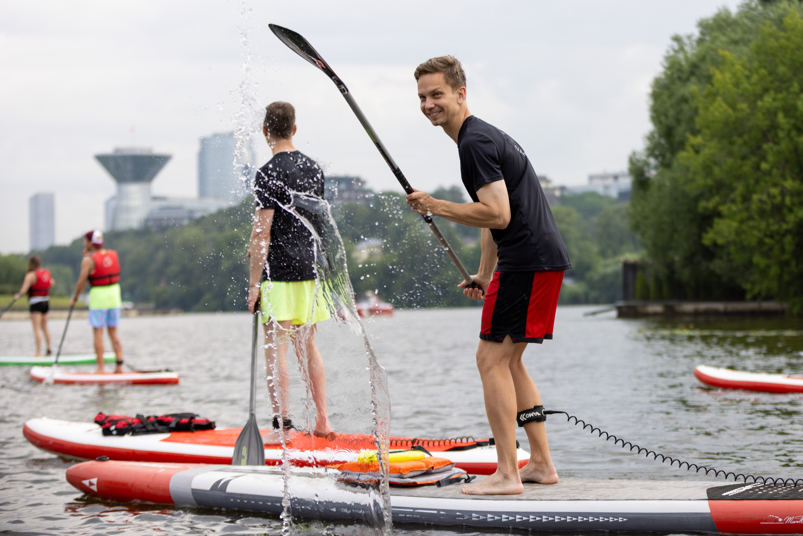 SUP Boarding. Спортивный и корпоративный фотограф в Москве Олег Беспалов