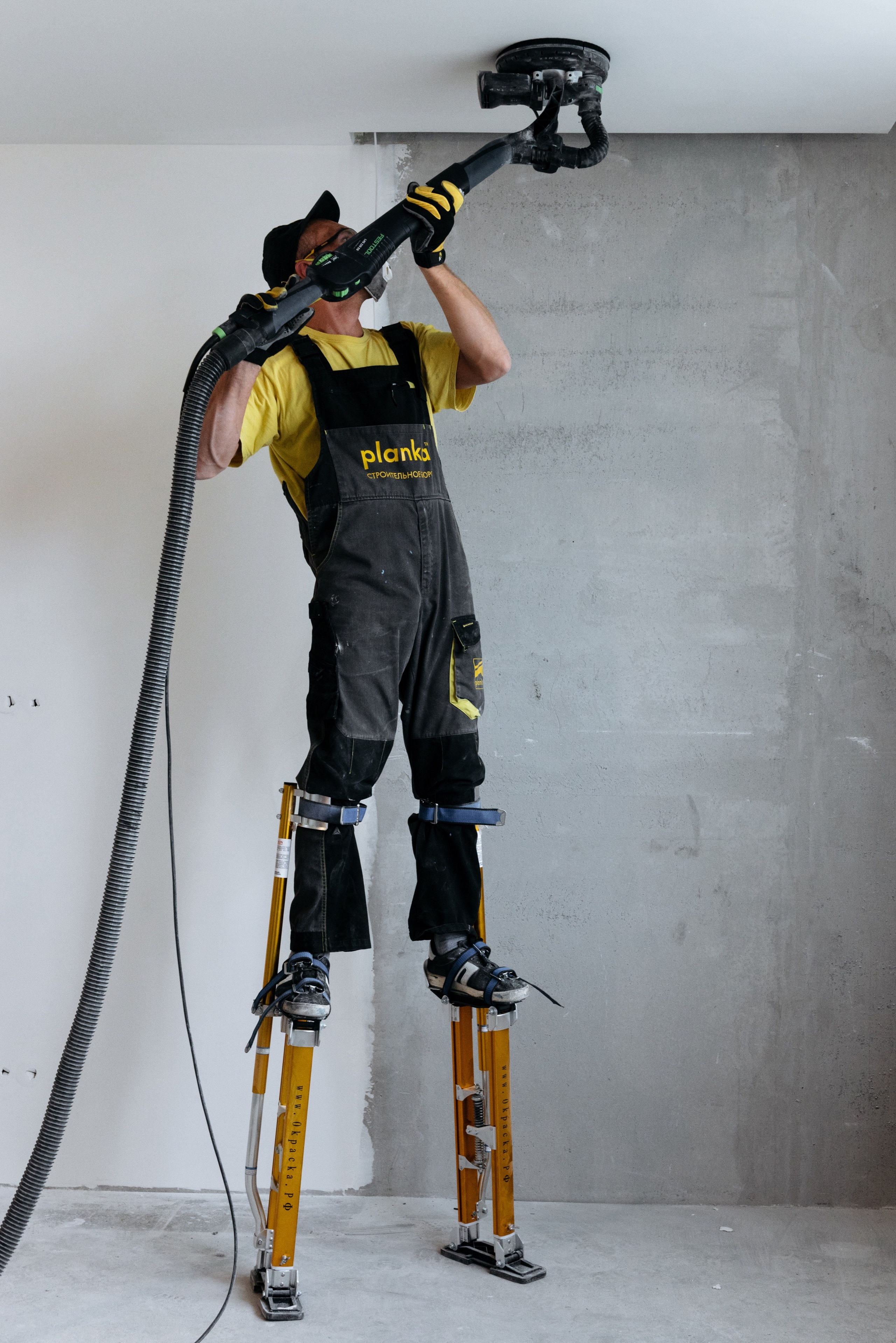 Photos of construction works for the Planka company. Commercial photographer | Anton Ermakov