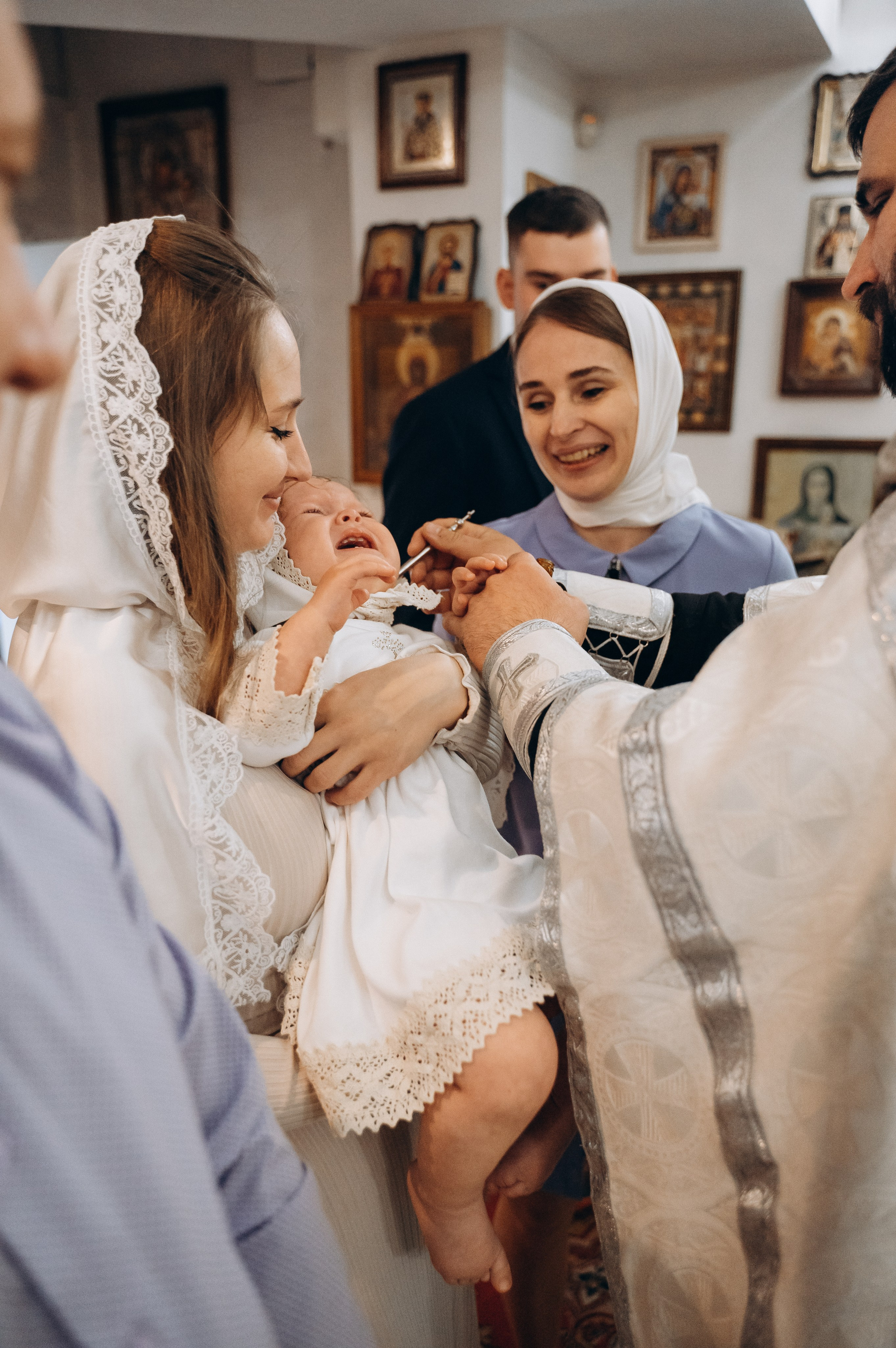 Крещение Таисии (Церковь Рождества Иоанна Крестителя). Семейный фотограф в Минске Дарья Дреко