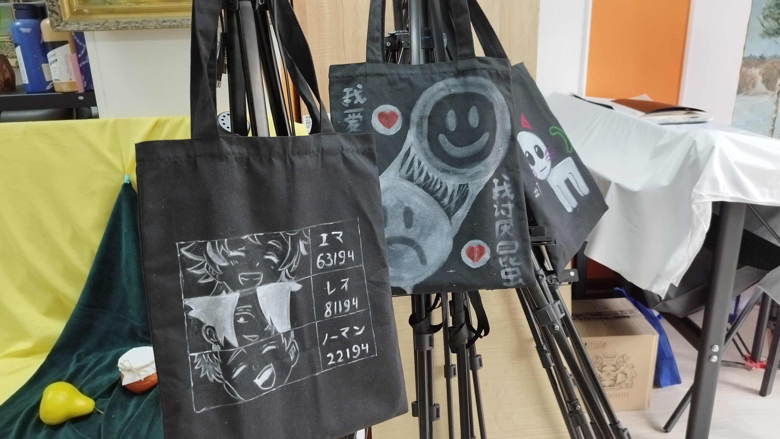 Роспись шопперов: творческий мастер-класс для детей