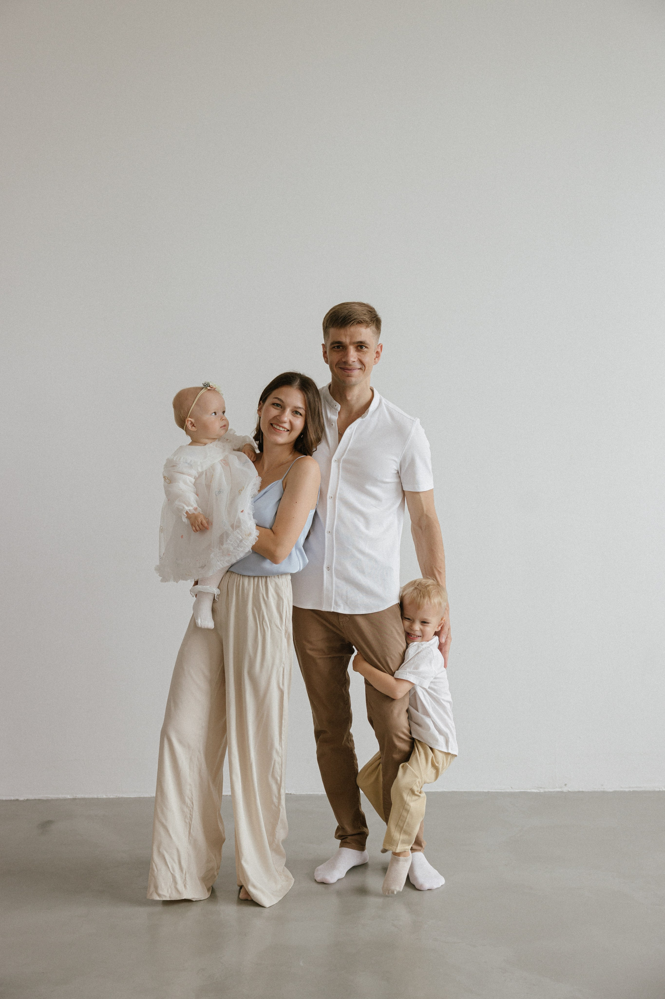 Павел + Анастасия + Демьян + Агата. Семейный и детский фотограф Юлия Шох