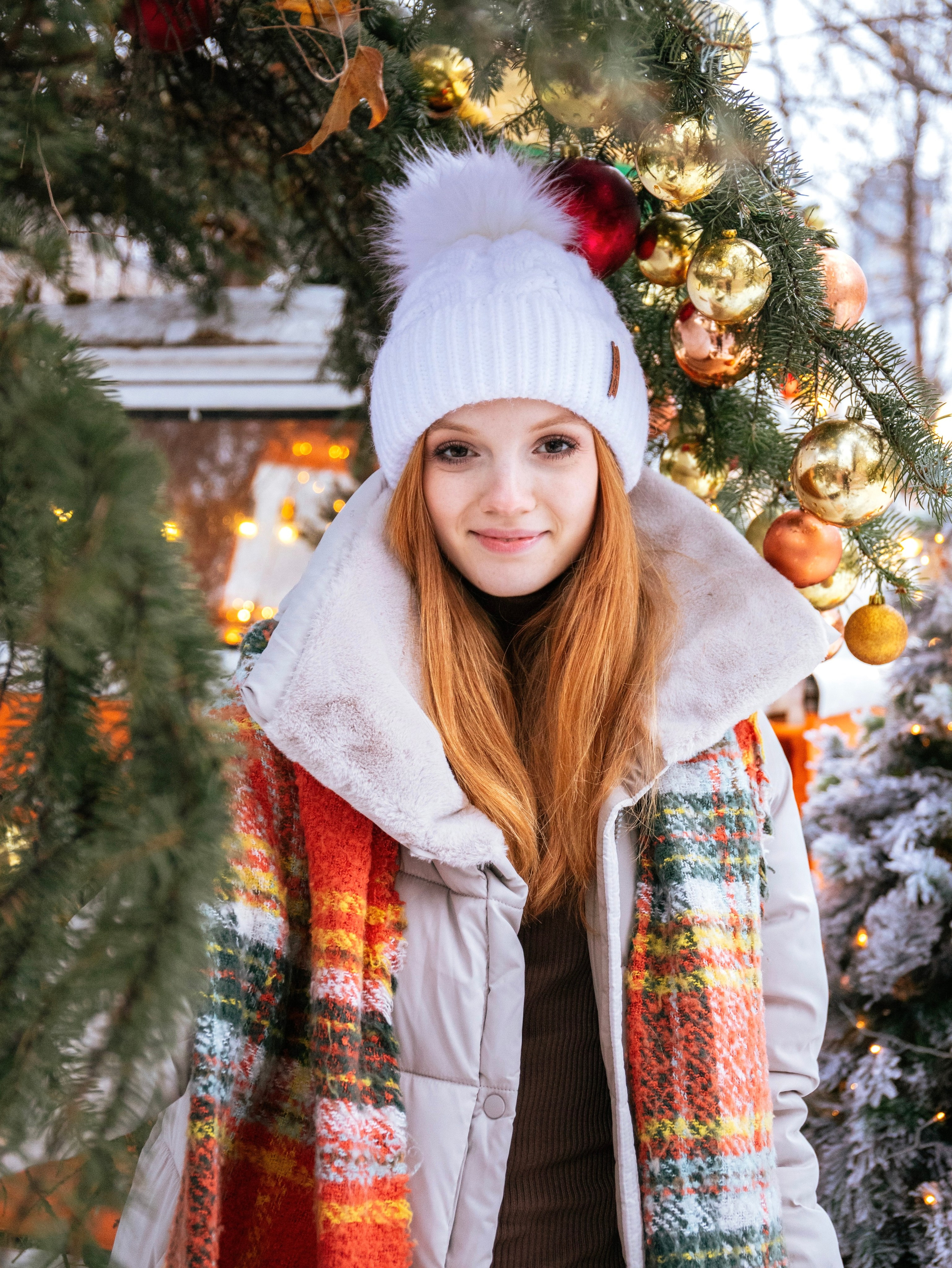 Новогодняя съемка с локацией «автобус». Свадебный и семейный фотограф в Москве Мила Широких