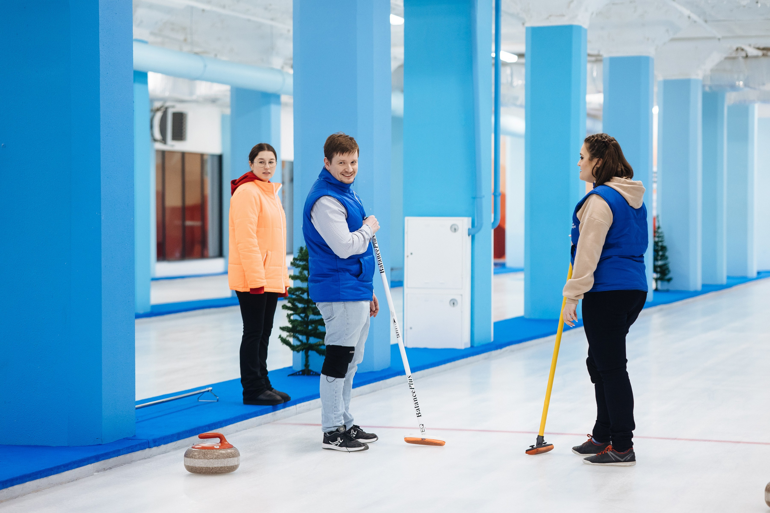 Корпоратив в кёрлинге. Свадебный и семейный фотограф Екатерина Иванова