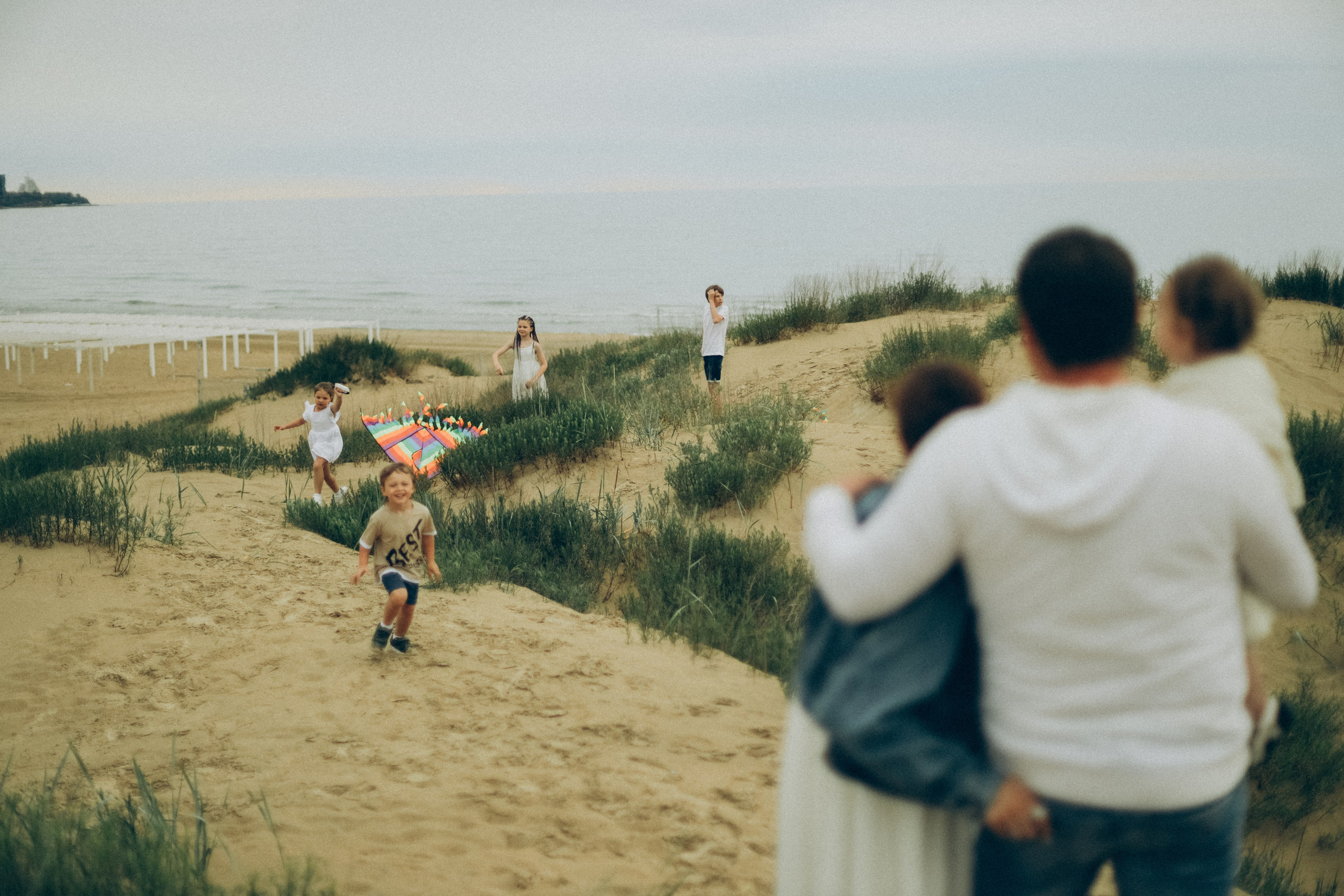 Ольга, Эдуард, Андрей, Настя, Даша, Кирилл и Ксюша. Семейный фотограф Анапа
