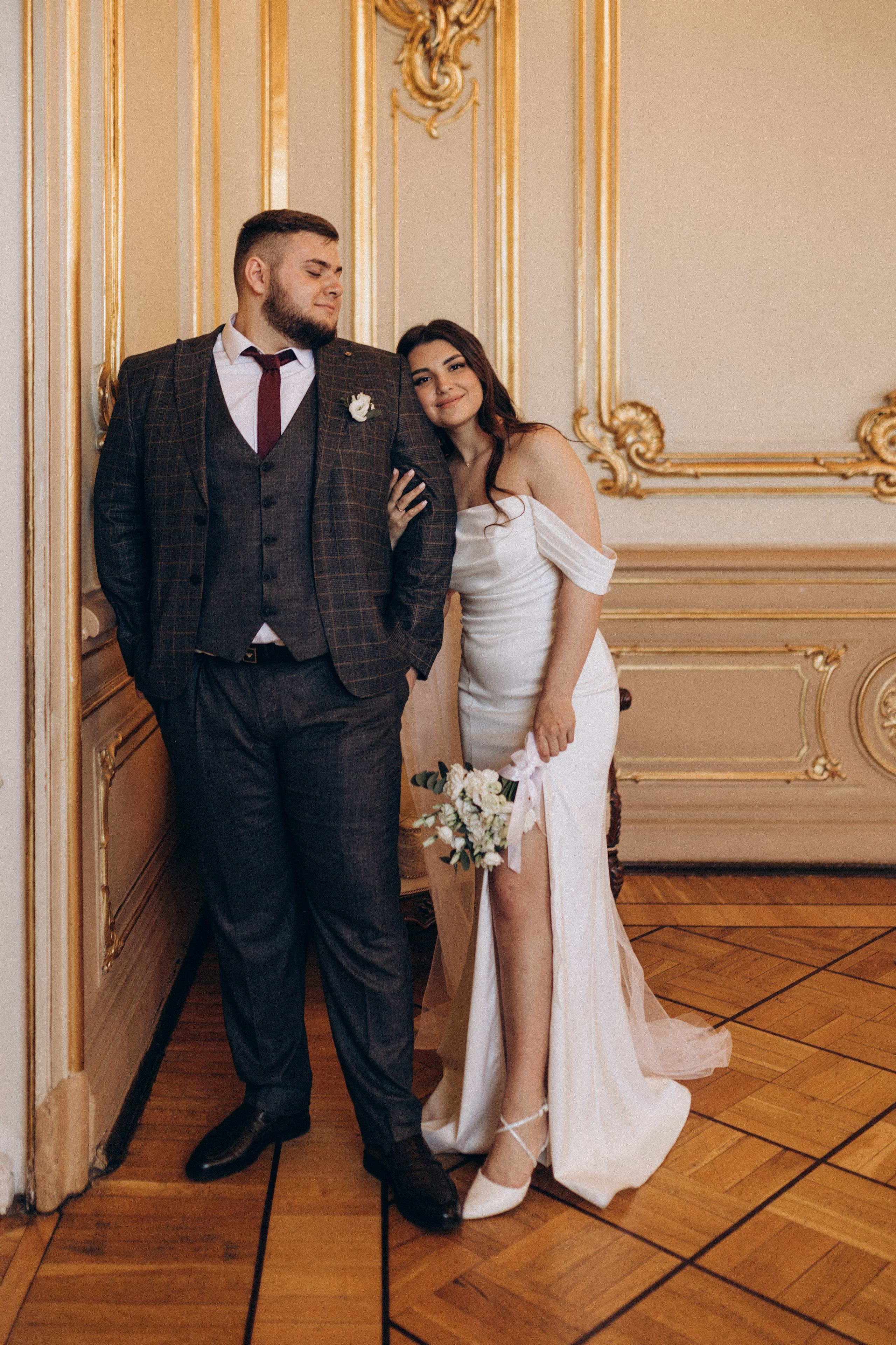 Артем и Регина | Дворец бракосочетания 1. Свадебный и love story фотограф в Санкт-Петербурге