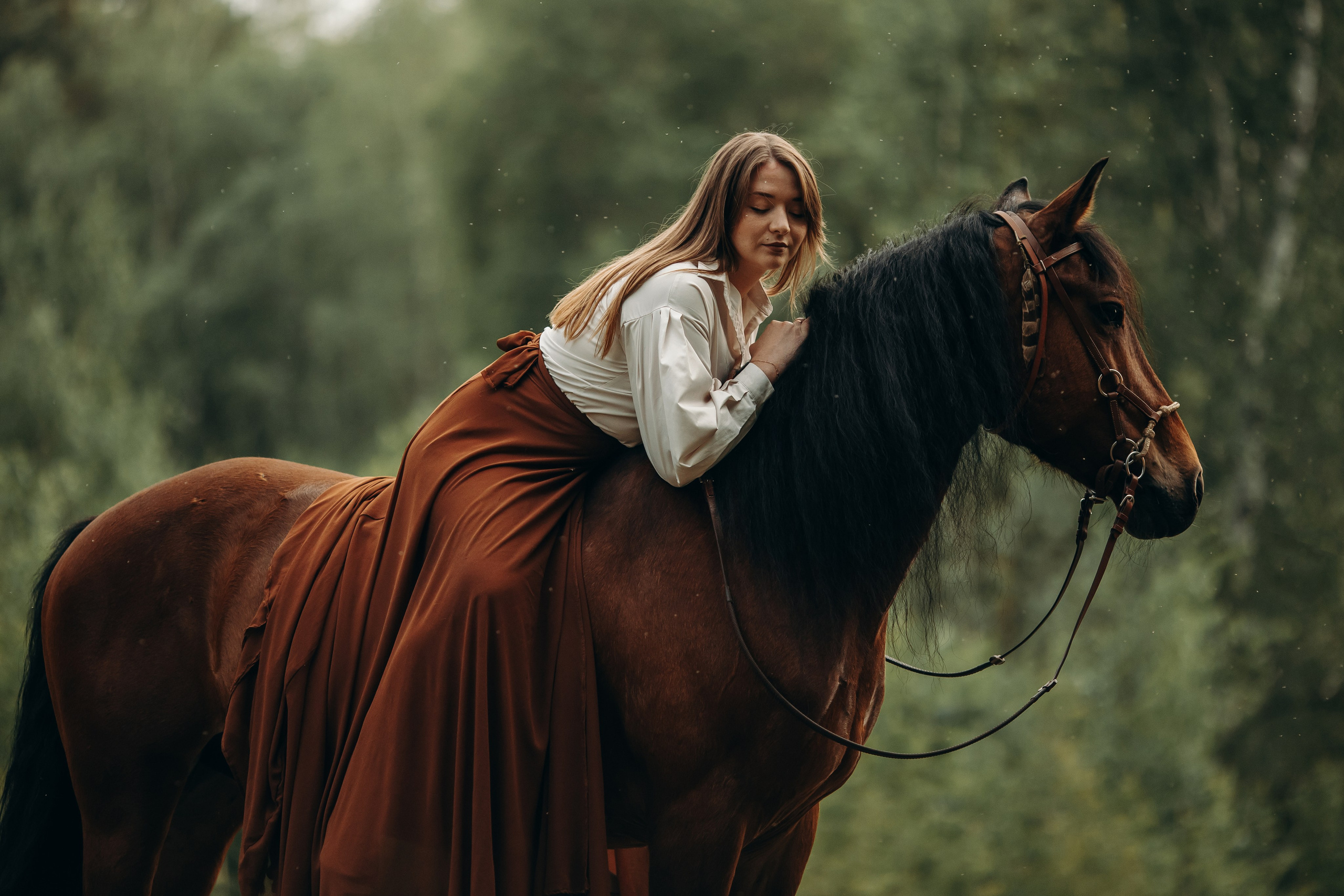 Ксения и Талисман. Анна Молчанова конный фотограф в Тюмени | фотосессии с лошадьми Тюмень