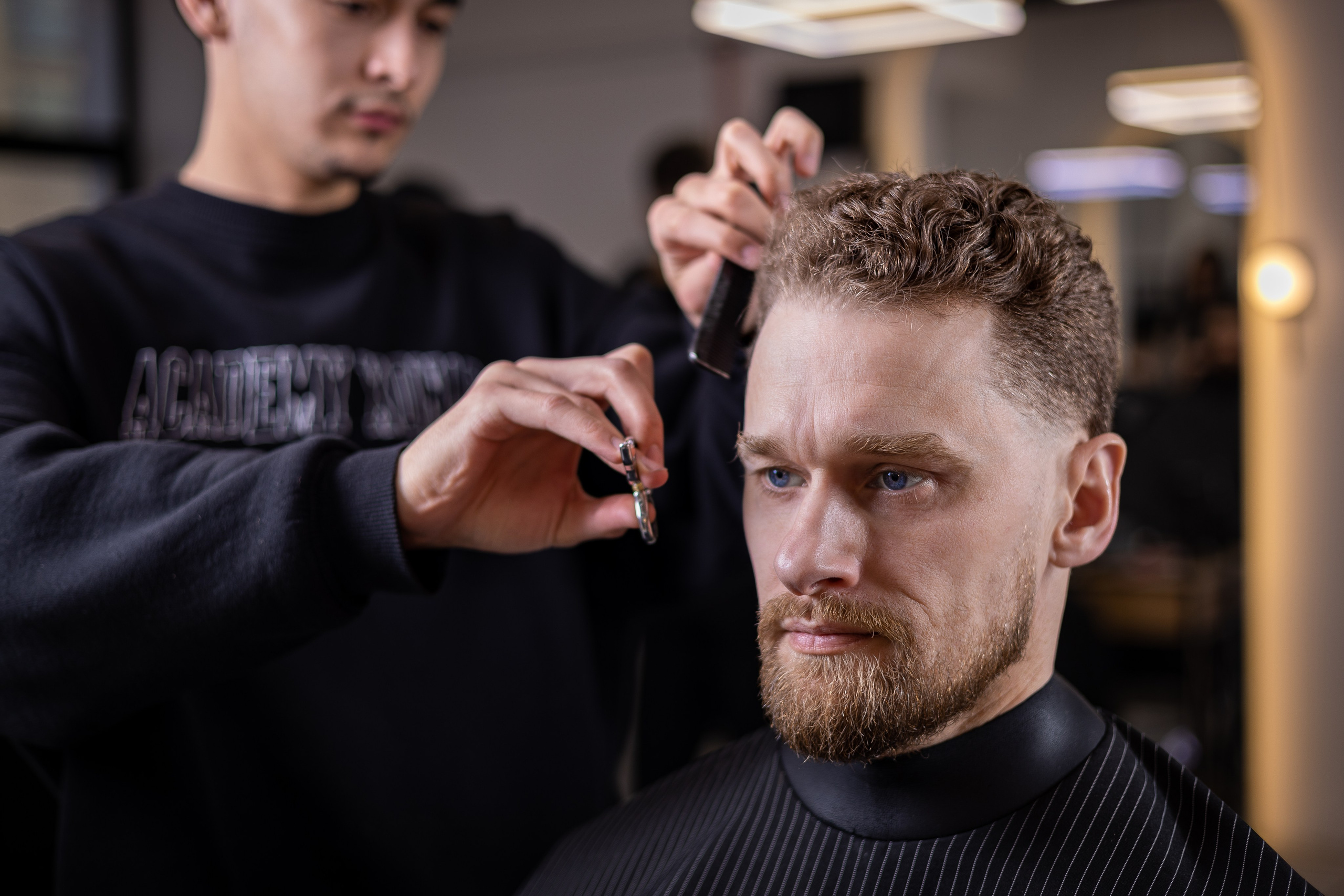 Барбершоп Jet Black 1. Репортажный фотограф Санкт-Петербург | Роман Карбышев