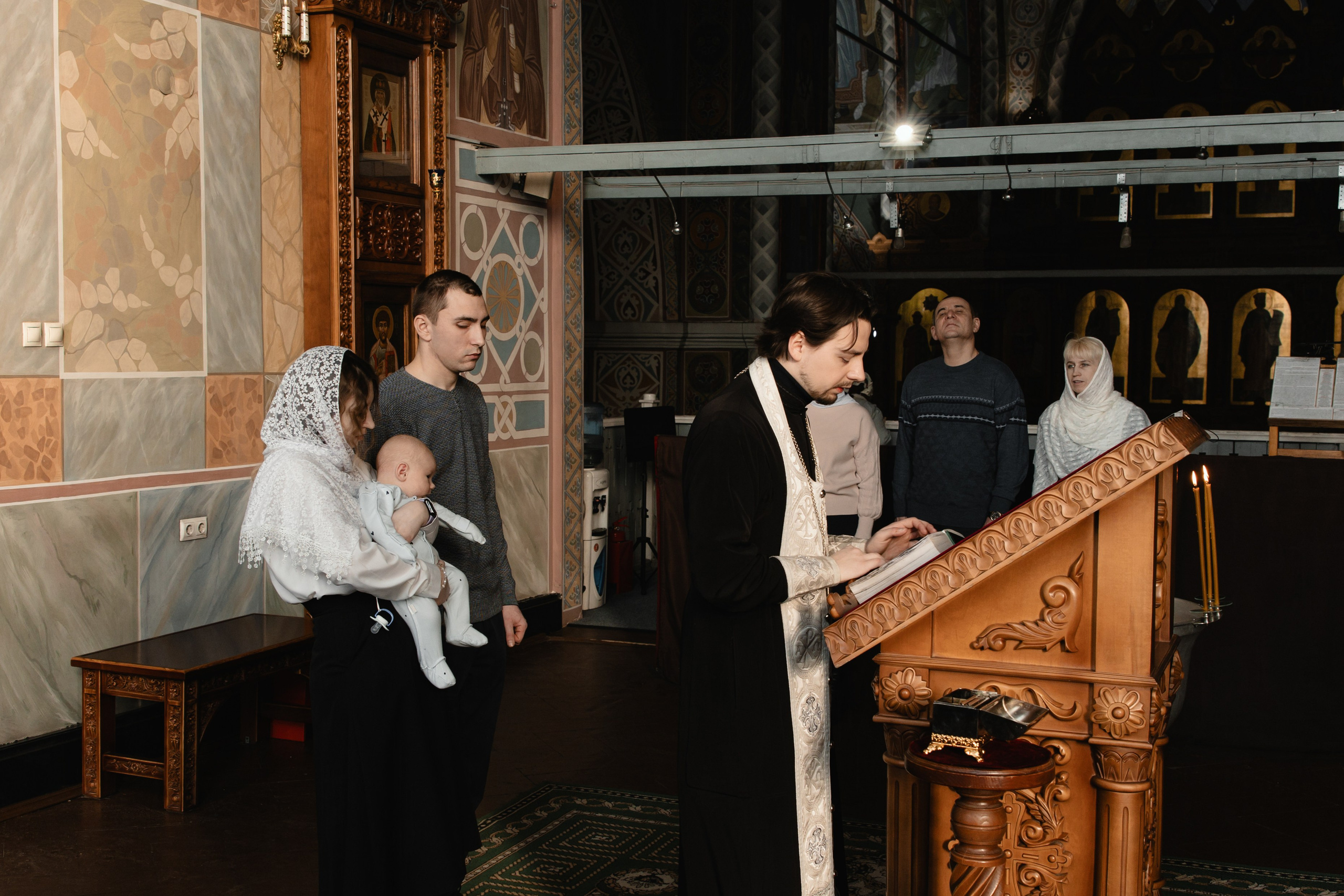 Крещение Дмитрия. Семейный и свадебный фотограф Нижний Новгород