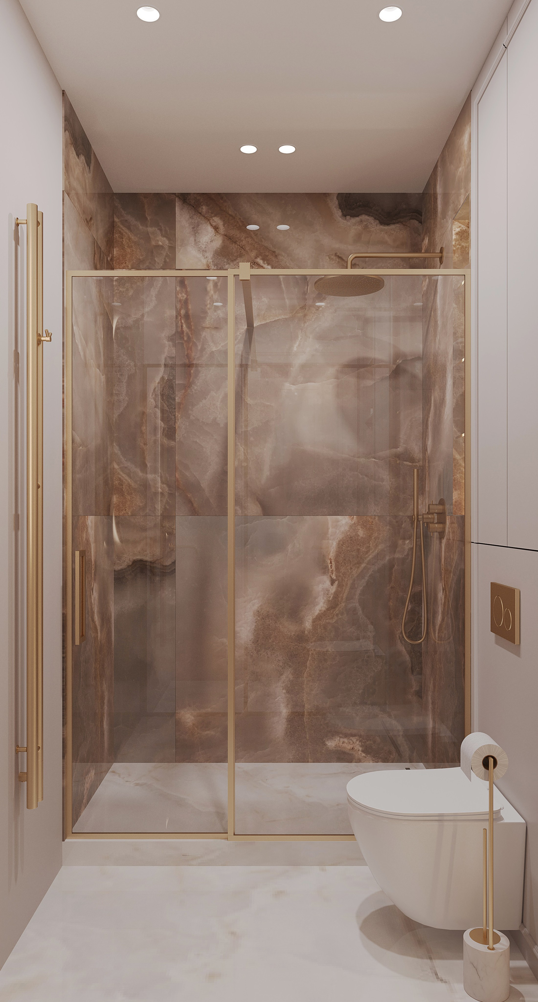 Проект ЖК City Bay Москва. Студия дизайна интерьера Лактионовой Елены