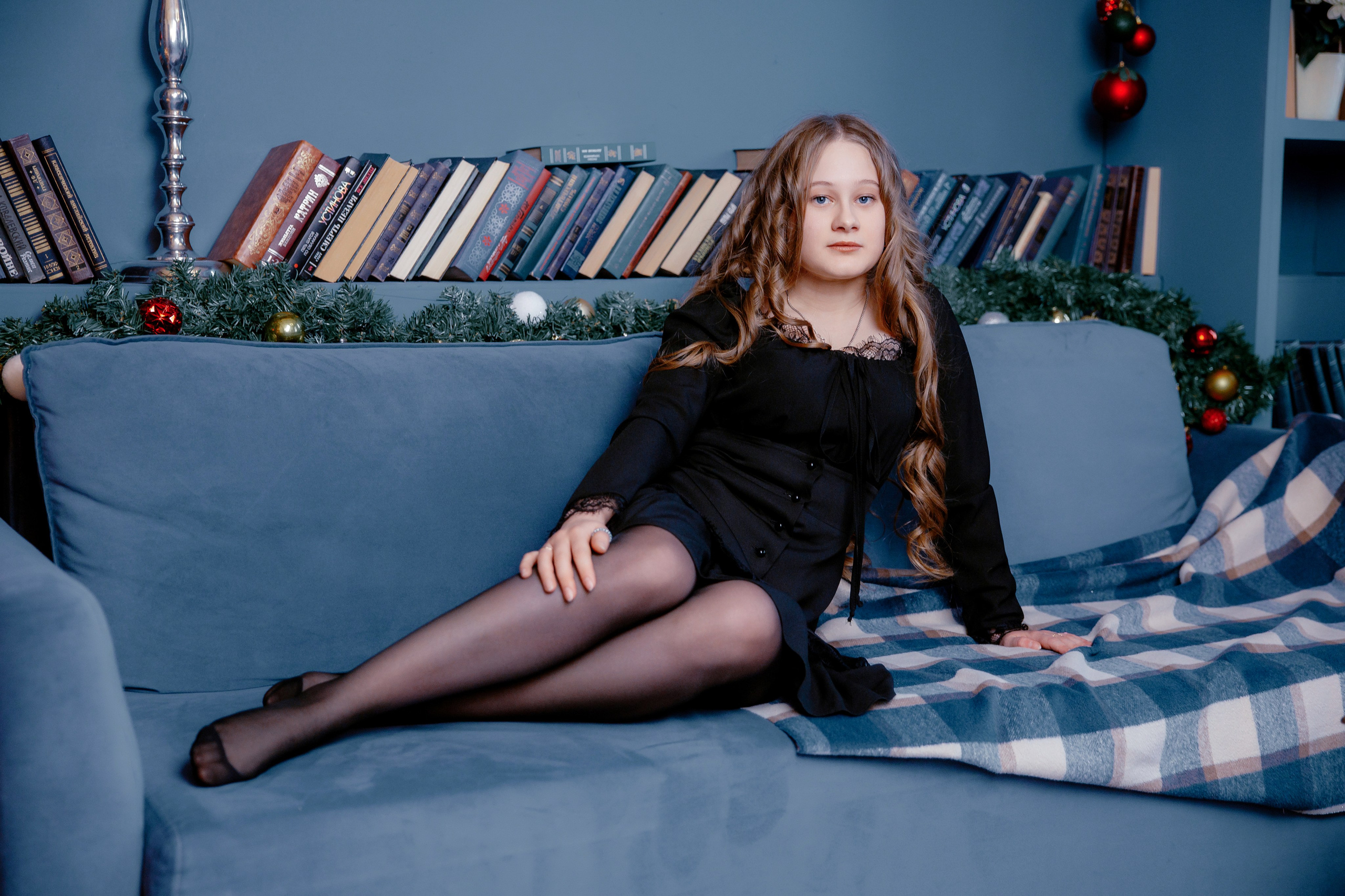 Новый год с подругой. Дмитрий Белим — Семейный фотограф в Омске | Фотосессии для беременных и малышей