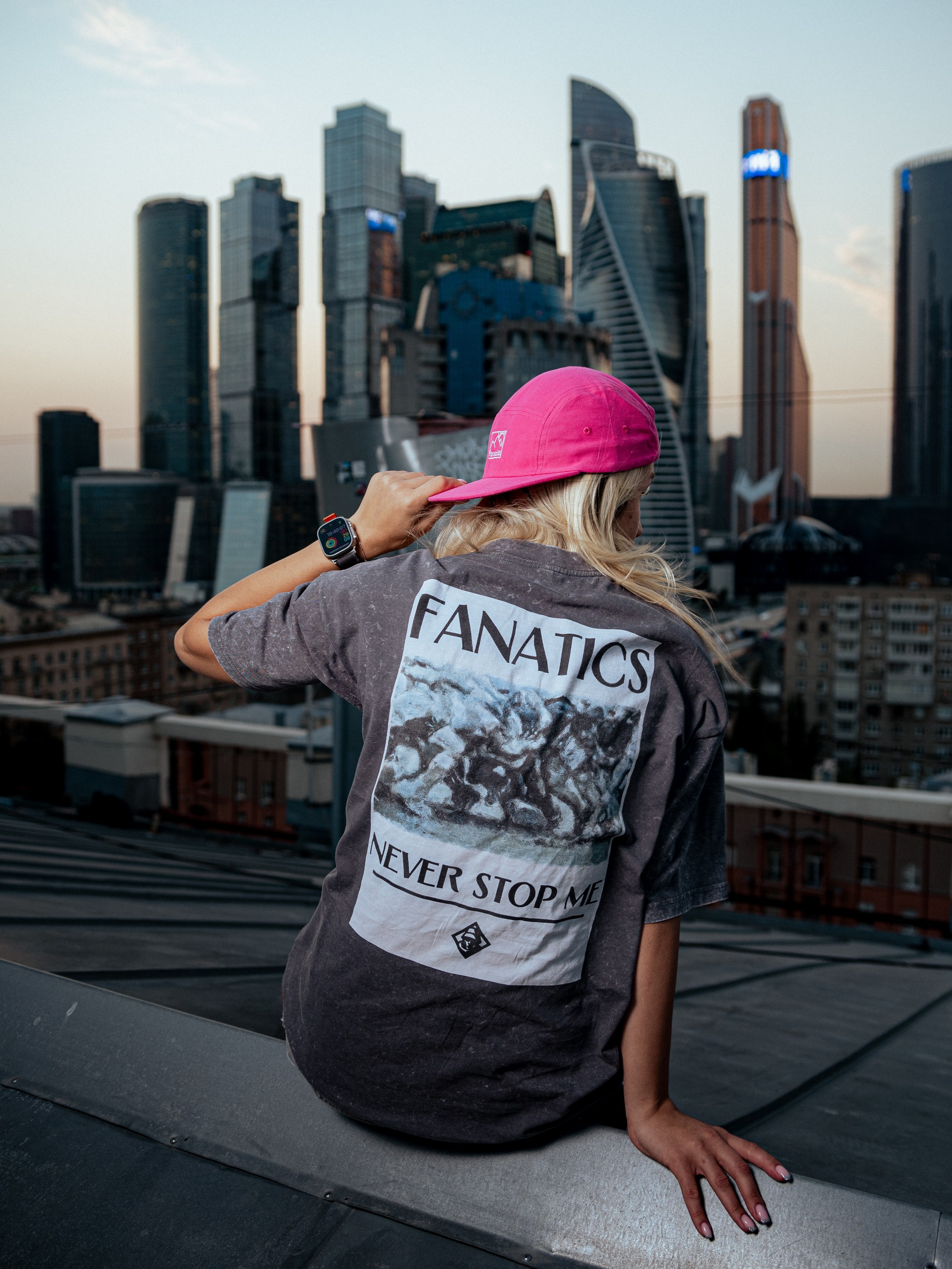 Стрит-съемка для бренда Fanatics. Фотограф Иван Косарев