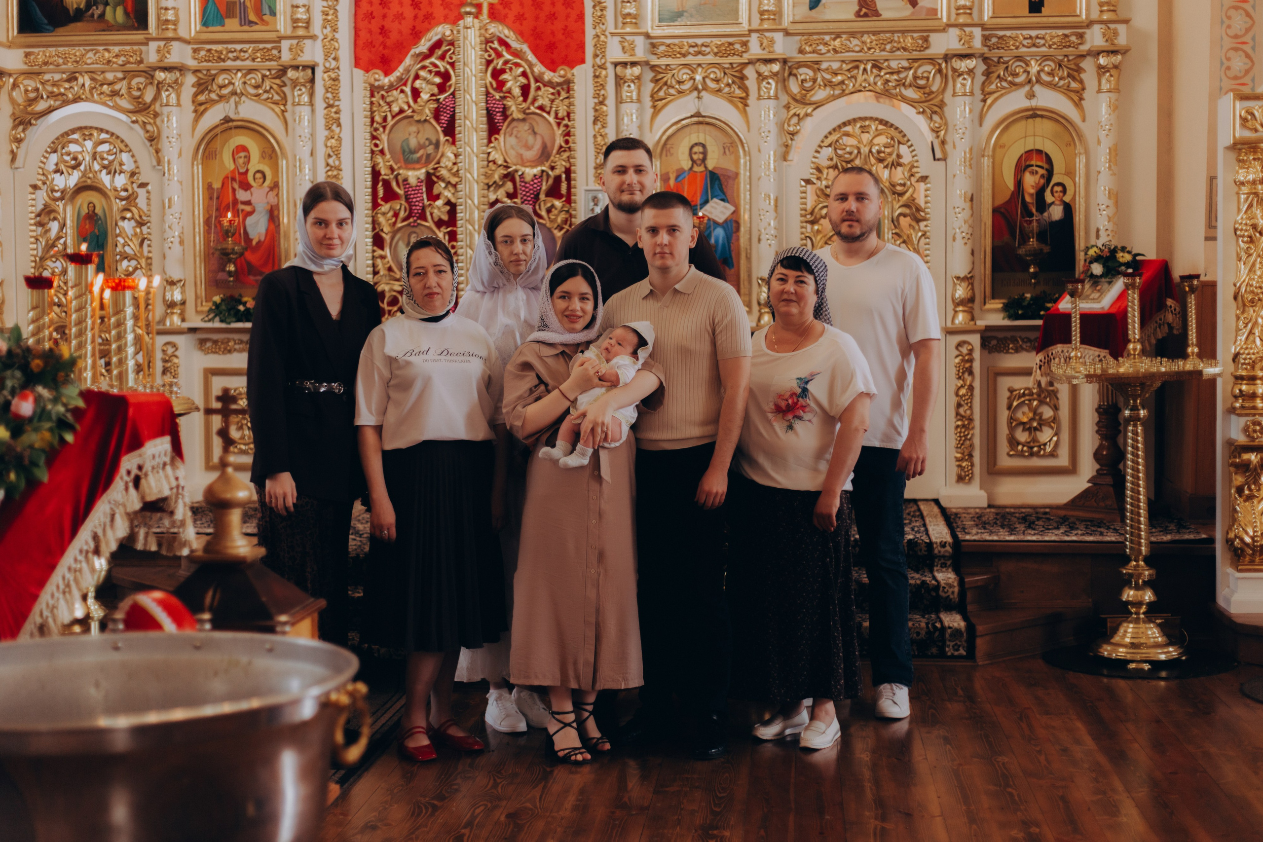 Крещение. Семейный фотограф в г. Белгороде Ангелина Прокопенко