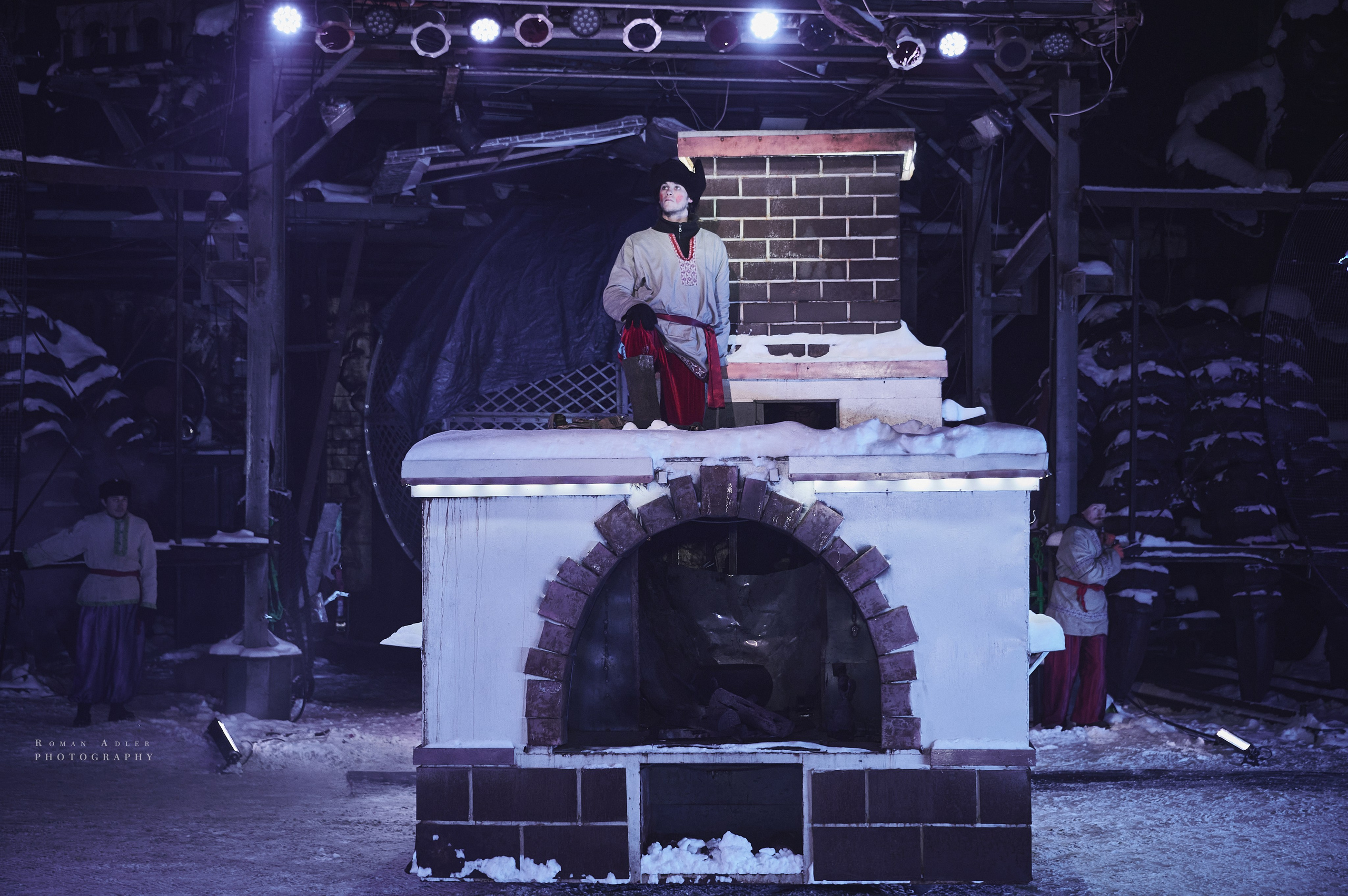 Новогодняя сказка от Ночных волков. Фотограф Роман Адлер