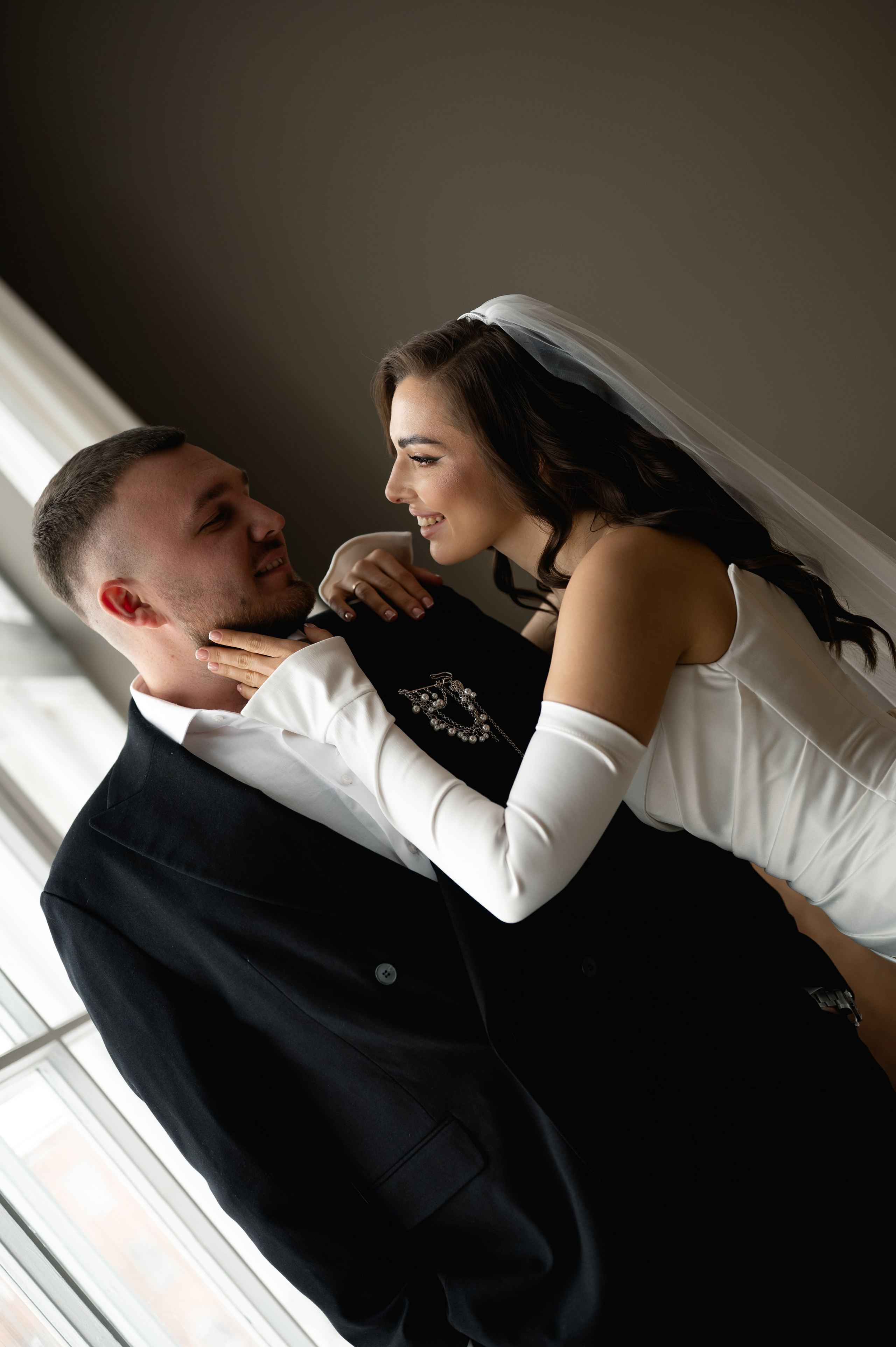 Свадебная фотосессия в студии. Свадебный и семейный фотограф в Краснодаре Алина Мельник