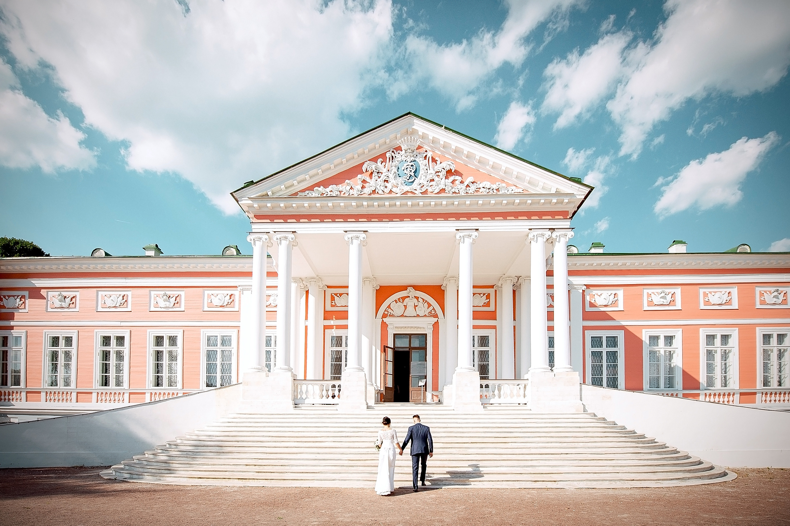 Евгения и Александр, Реутов — Кусково. Свадебный и семейный фотограф Виктория Носачёва. Щелково, Москва и МО