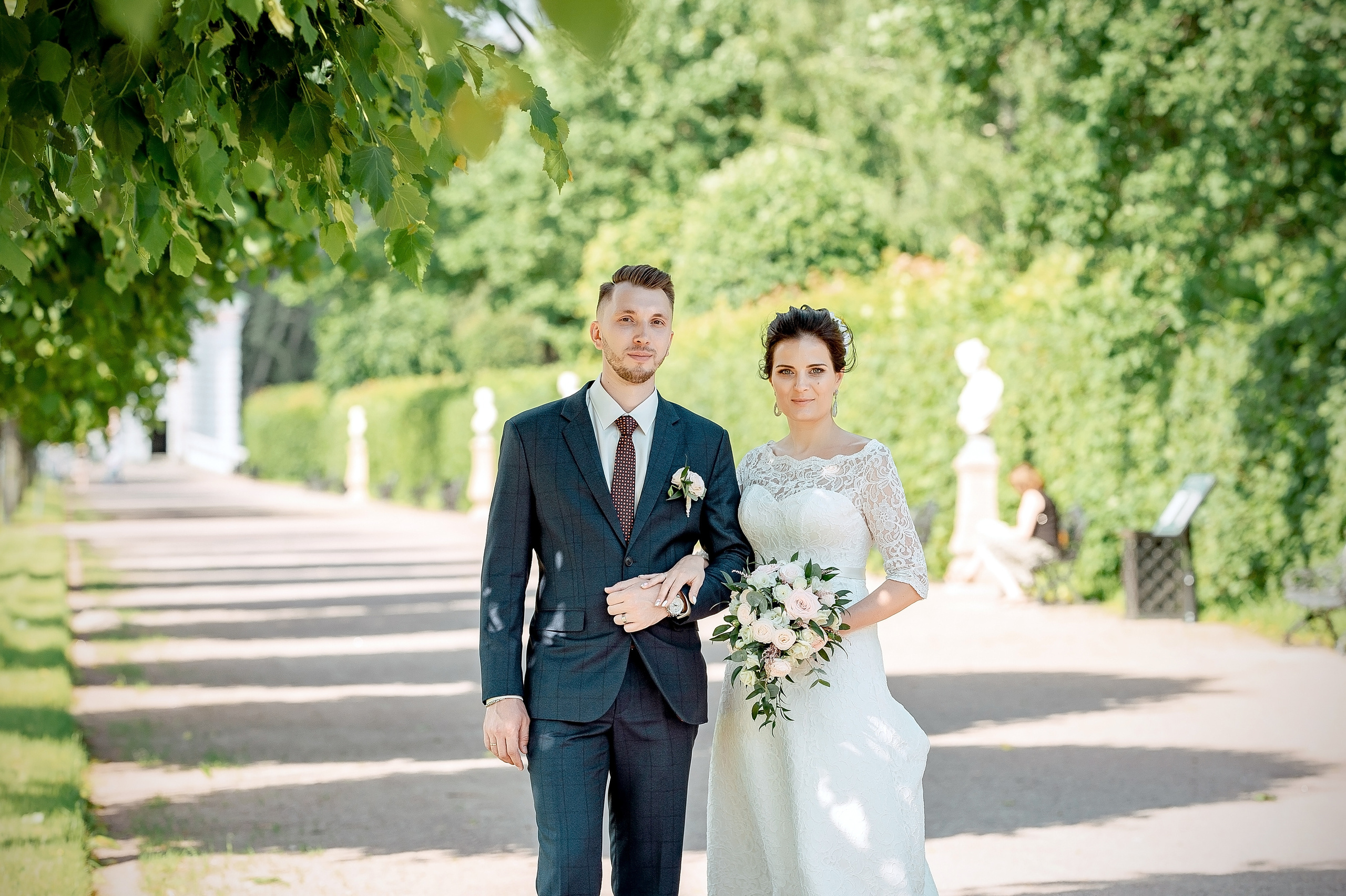 Евгения и Александр, Реутов — Кусково. Свадебный и семейный фотограф Виктория Носачёва. Щелково, Москва и МО