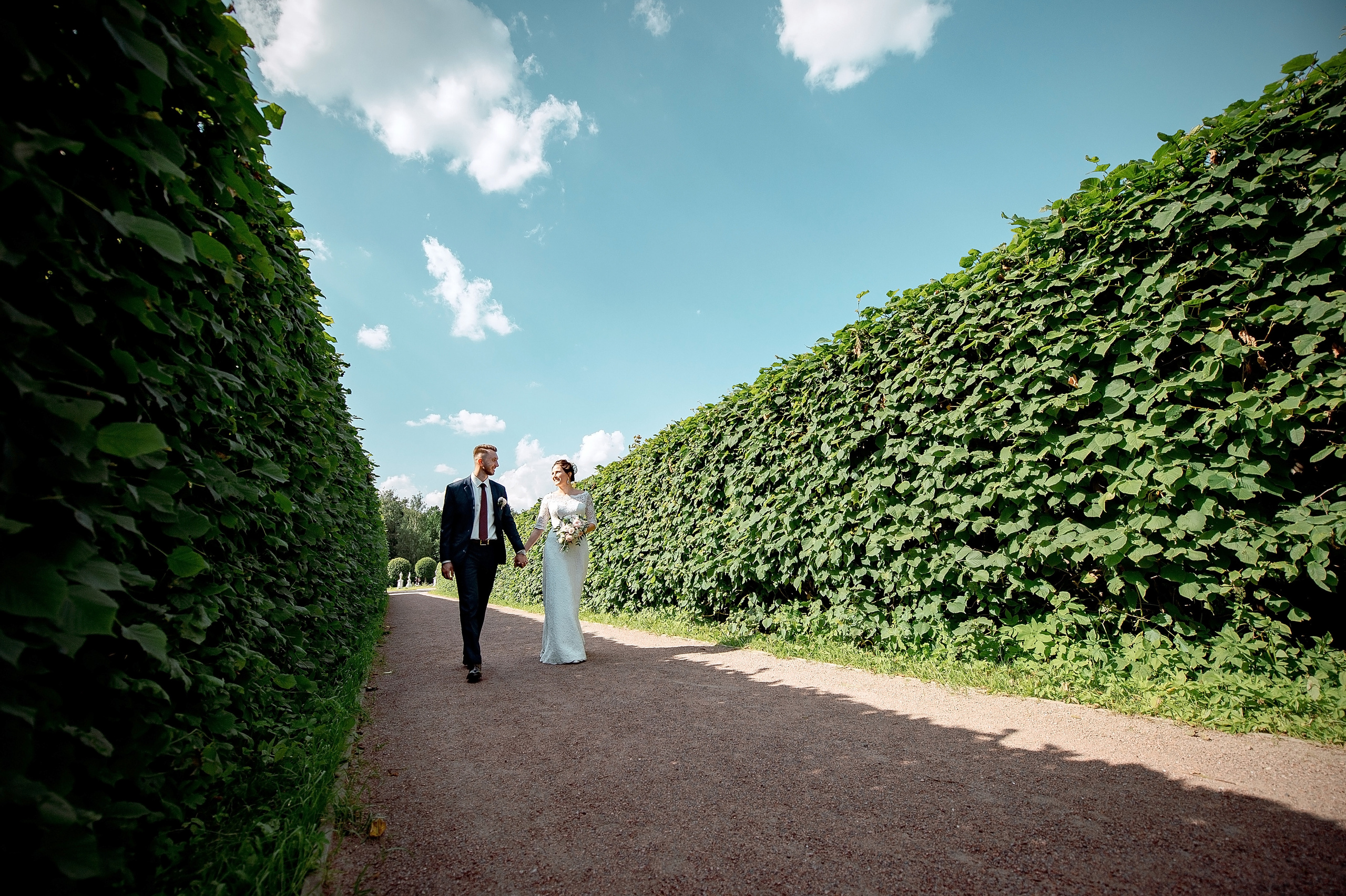 Евгения и Александр, Реутов — Кусково. Свадебный и семейный фотограф Виктория Носачёва. Щелково, Москва и МО