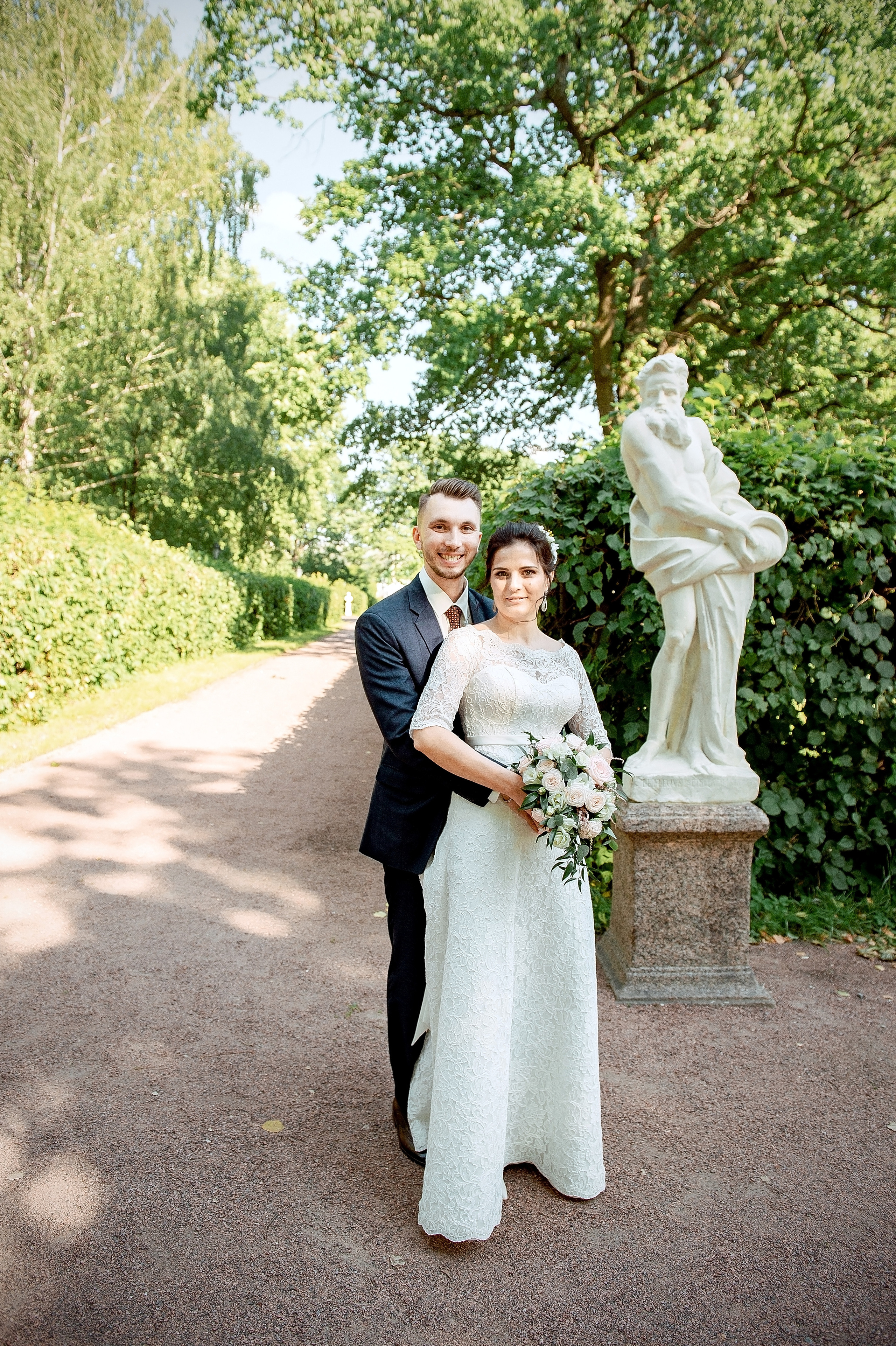 Евгения и Александр, Реутов — Кусково. Свадебный и семейный фотограф Виктория Носачёва. Щелково, Москва и МО