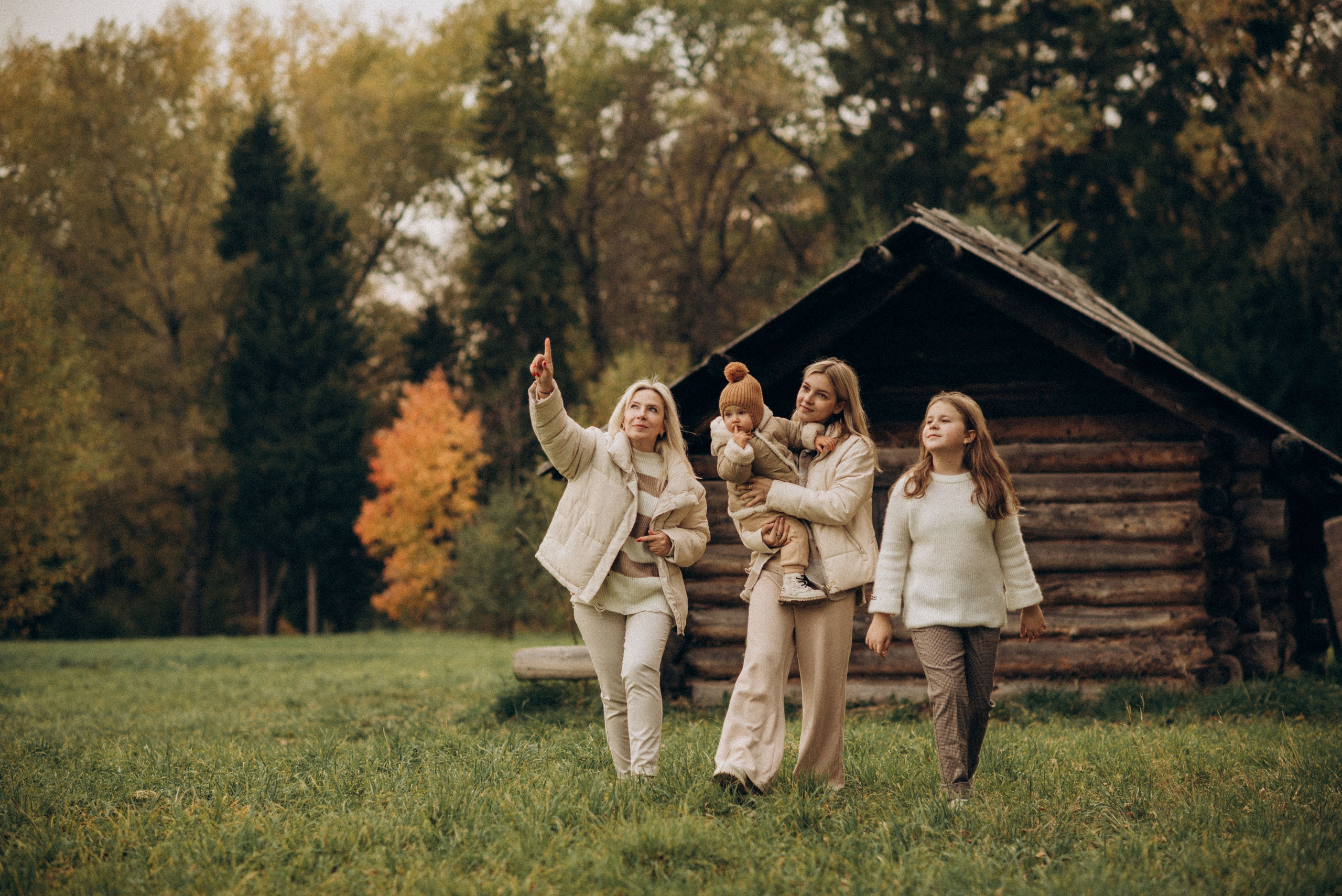 Осенняя фотосессия в парке. Семейный фотограф в Домодедово и Москве Елена Пичугина