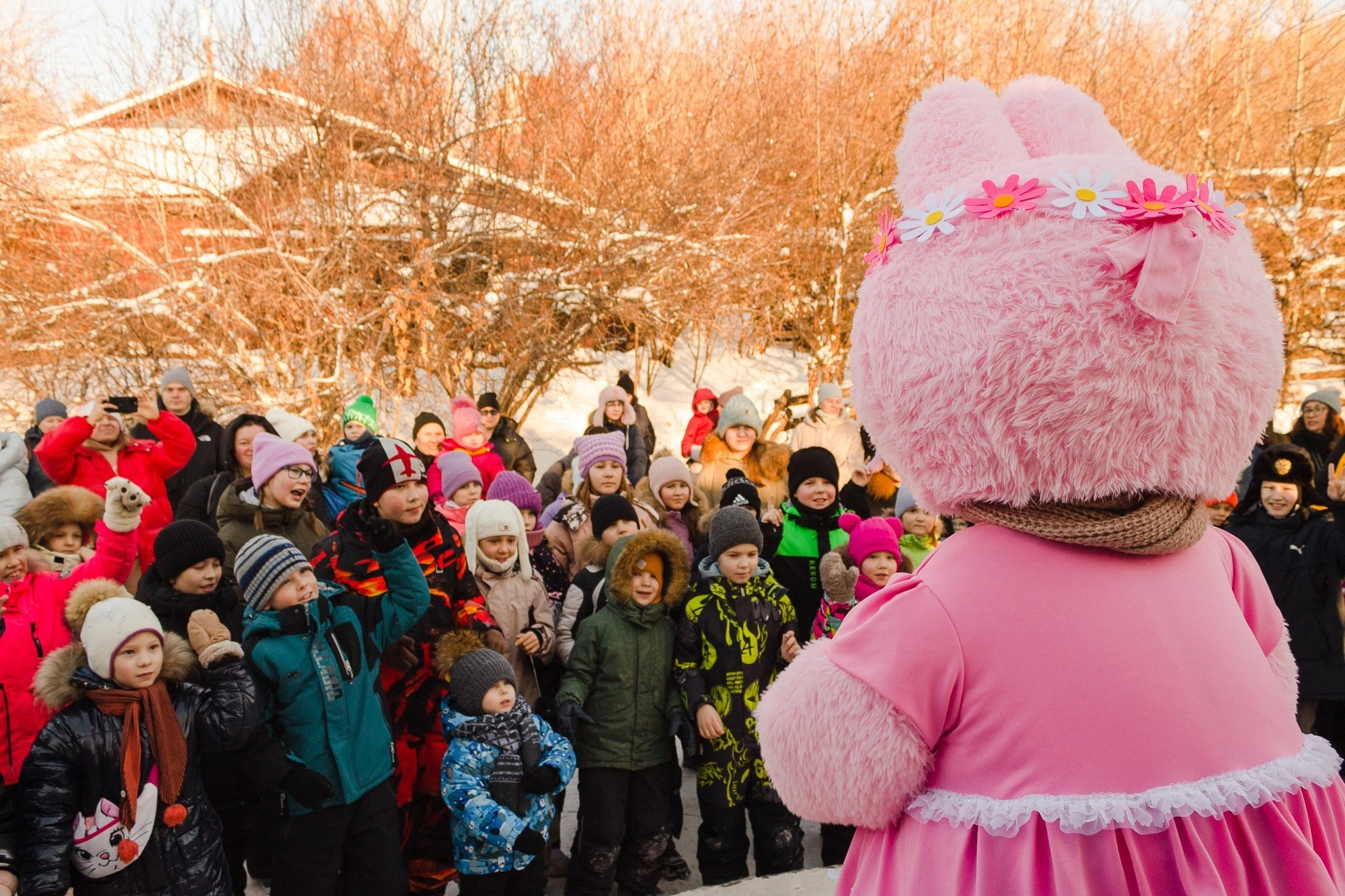 Новогодний праздник в Иркутском Зоосаде. Борщевская Елизавета / фотограф Иркутск