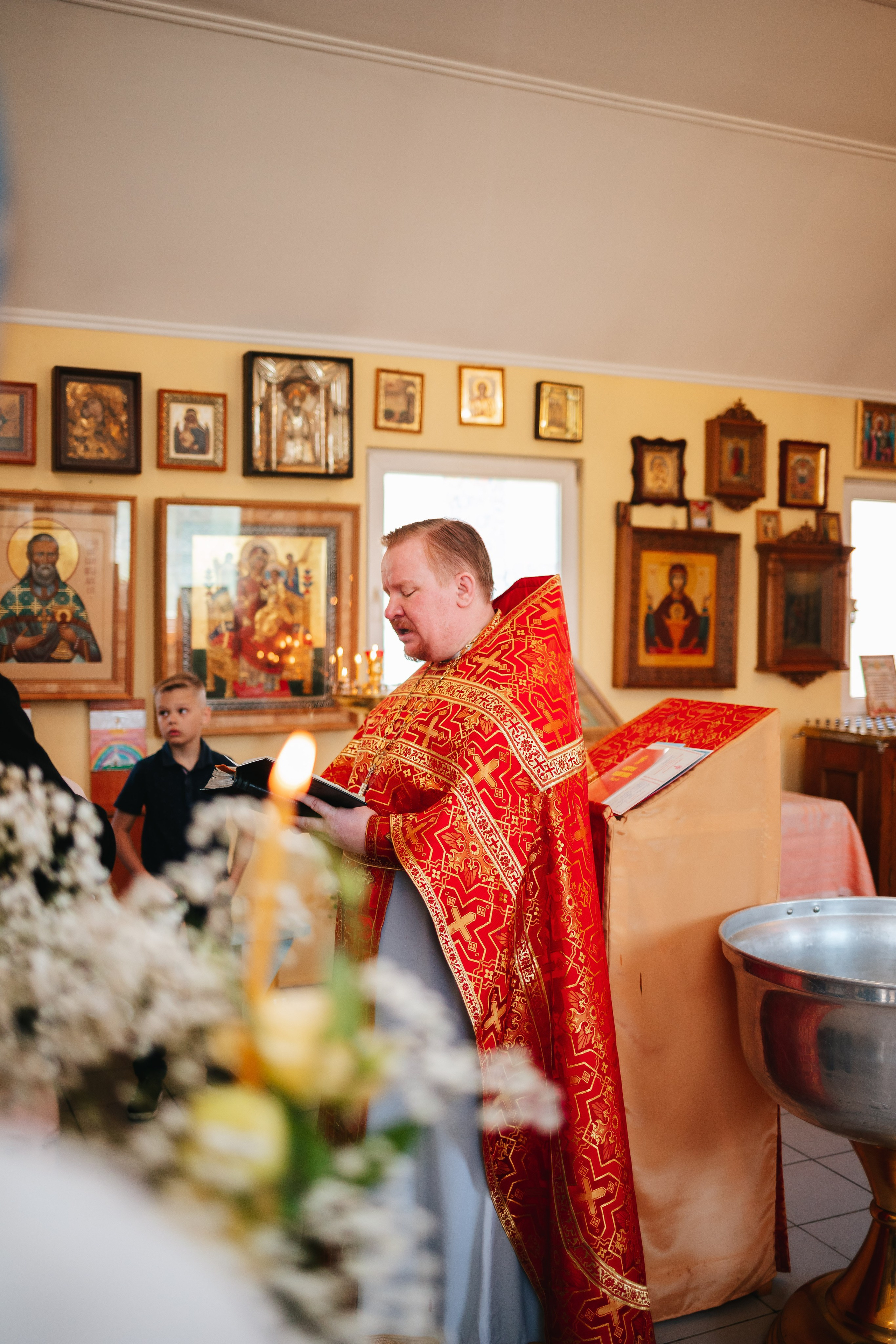 Крещение Свята. Семейный lifestyle фотограф в Санкт-Петербурге Людмила Пахомова