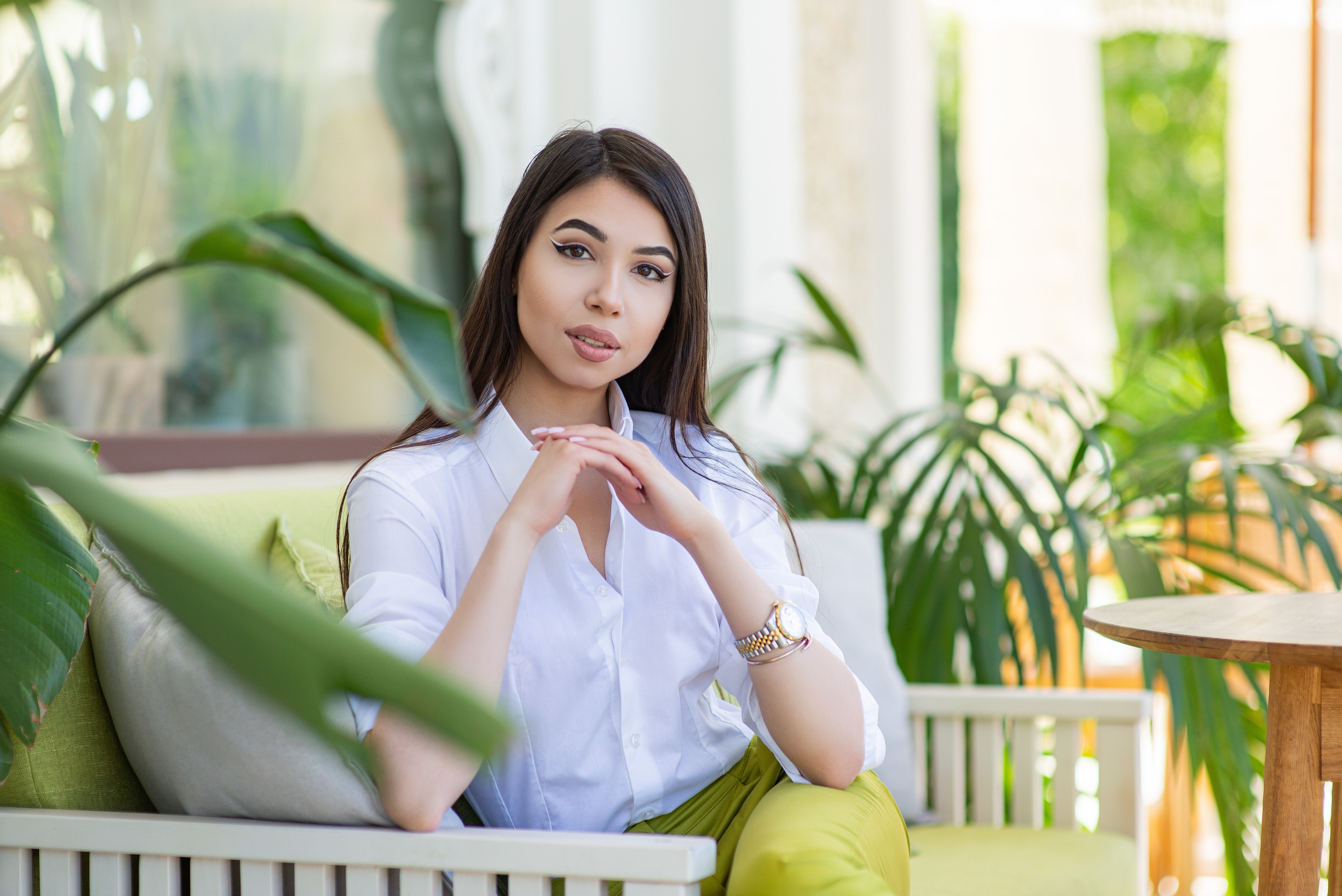 Уличная фотосессия Елизаветы. Свадебный и репортажный фотограф в Москве