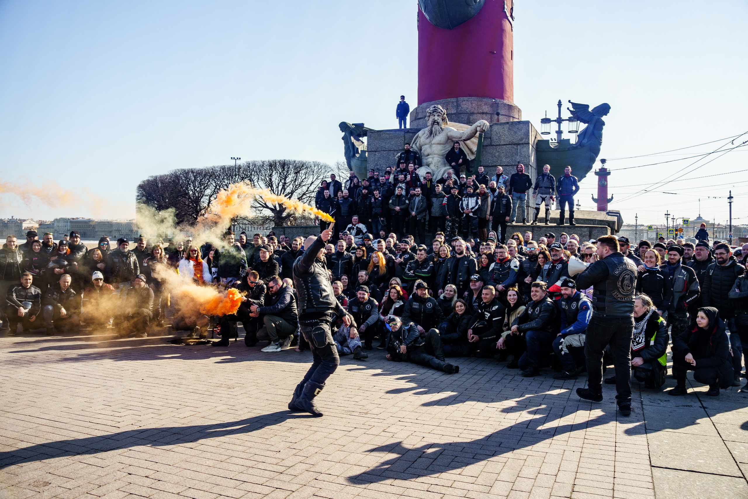 Прохват мотоклуба Norman Riders ч.1. Концертный и репортажный фотограф в Санкт-Петербурге Слава Пахомов